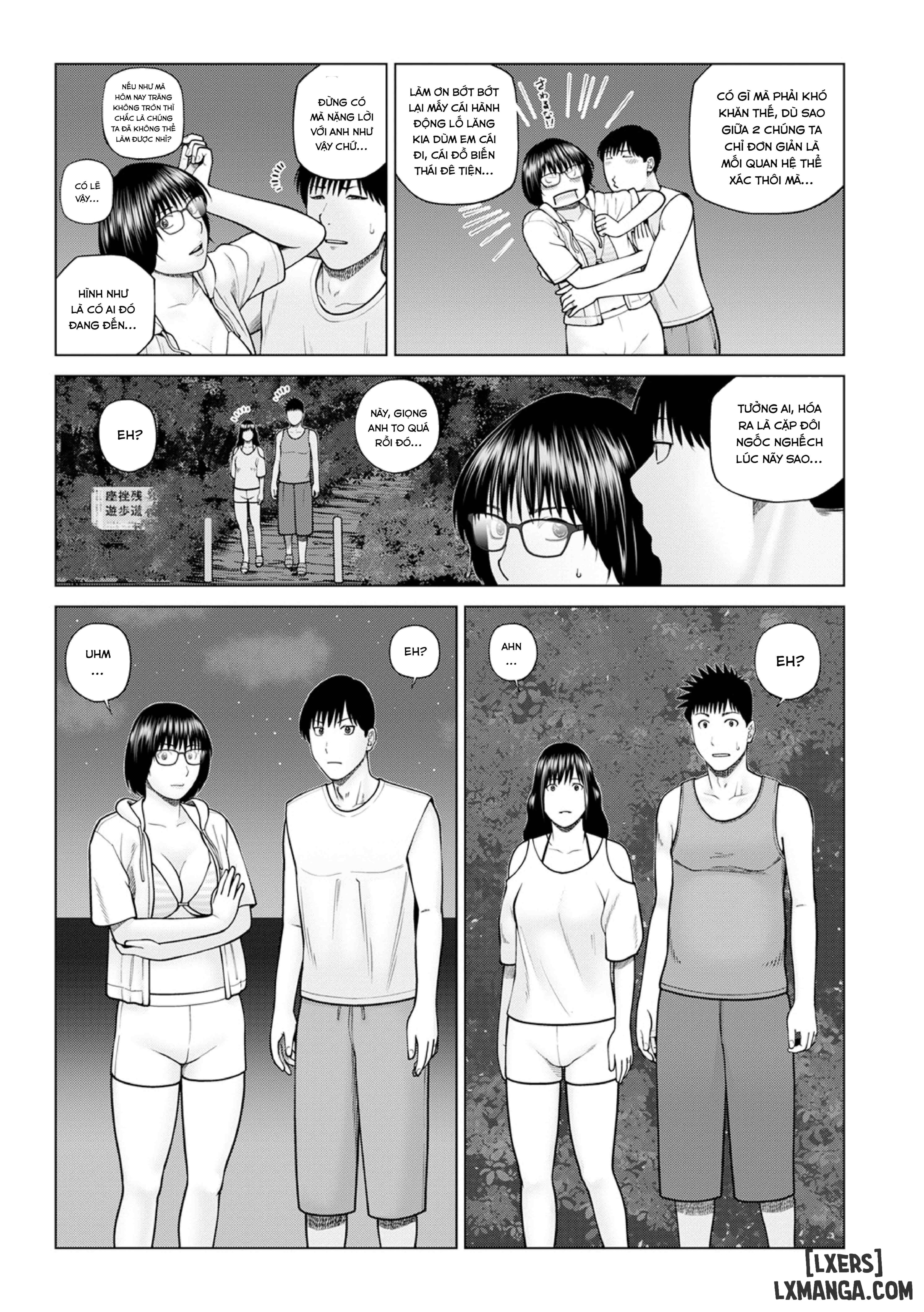 HentaiVN.net - Ảnh 9 - Zoku Fuufu Koukan Ryokou - Chap 9