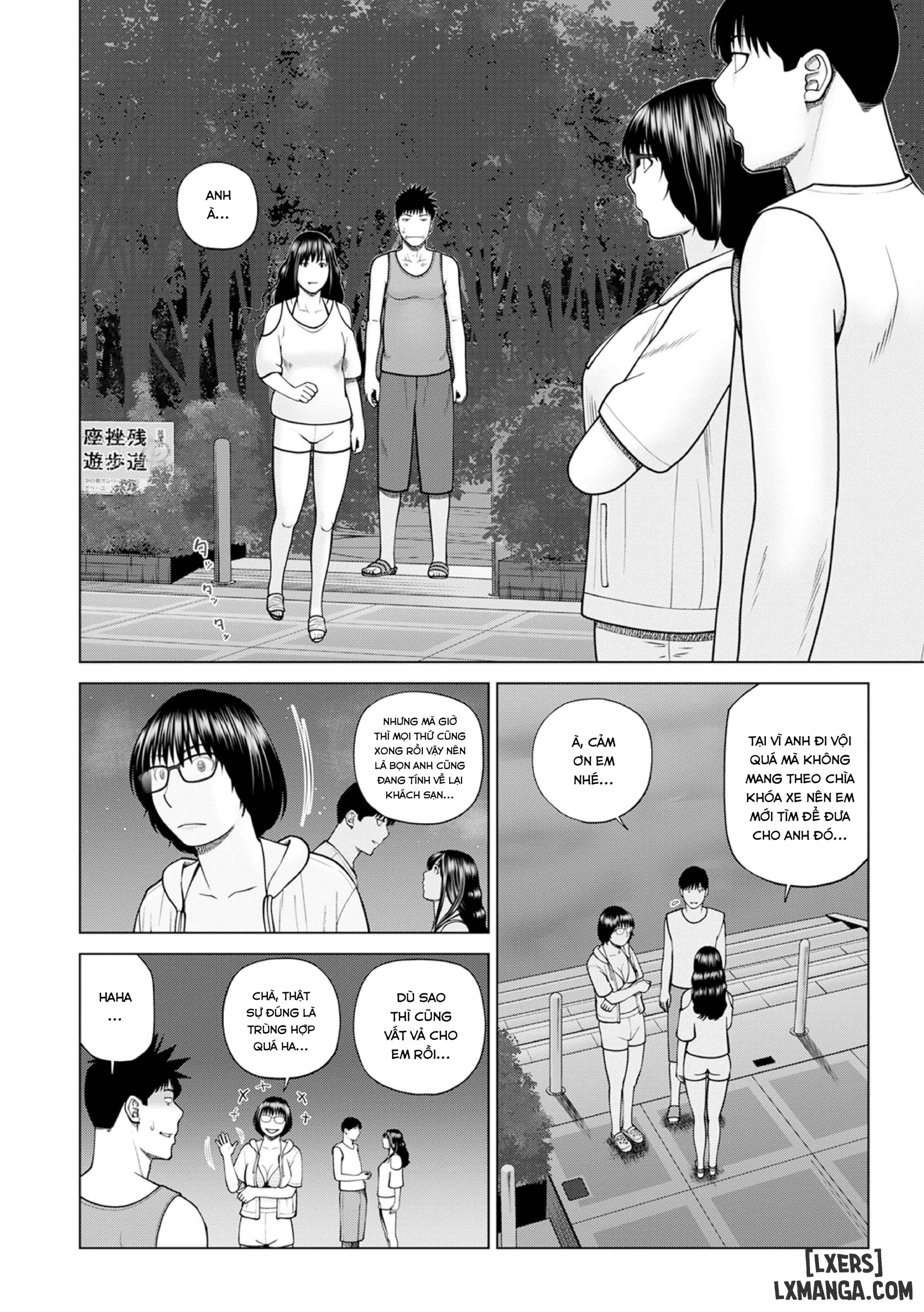 HentaiVN.net - Ảnh 10 - Zoku Fuufu Koukan Ryokou - Chap 9