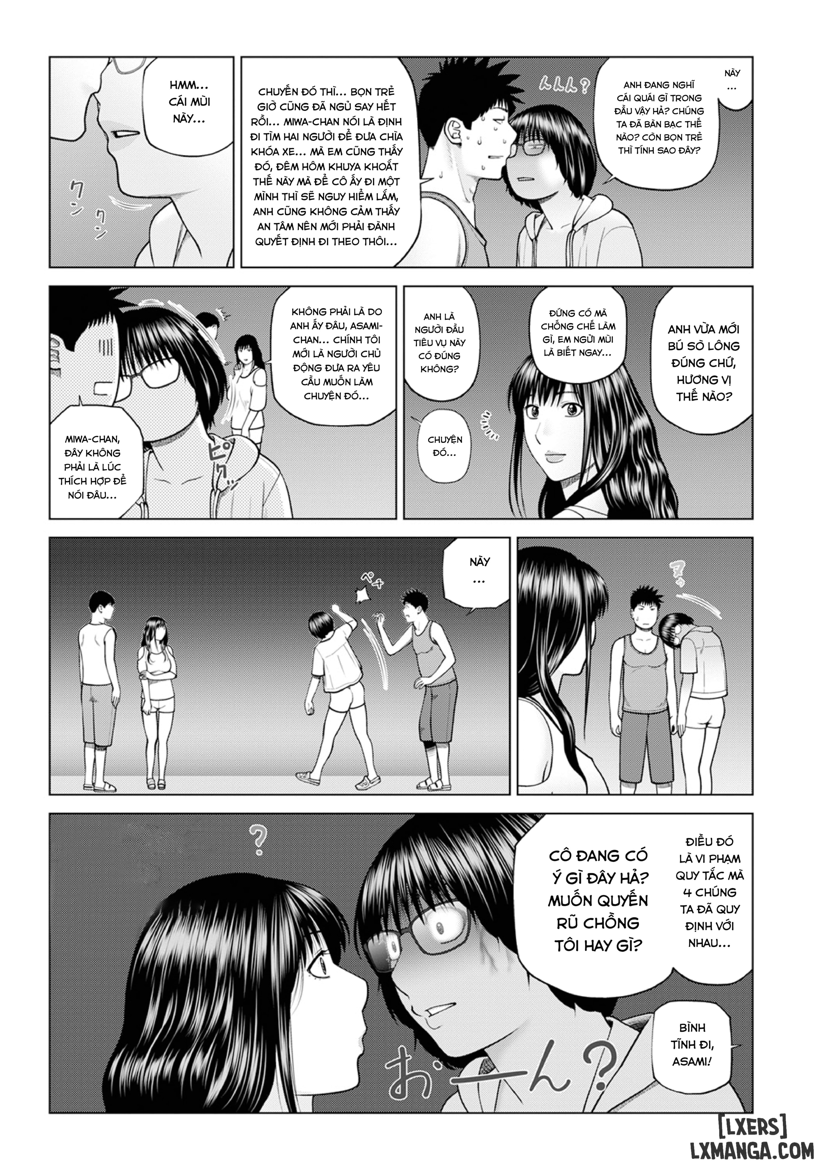 HentaiVN.net - Ảnh 11 - Zoku Fuufu Koukan Ryokou - Chap 9