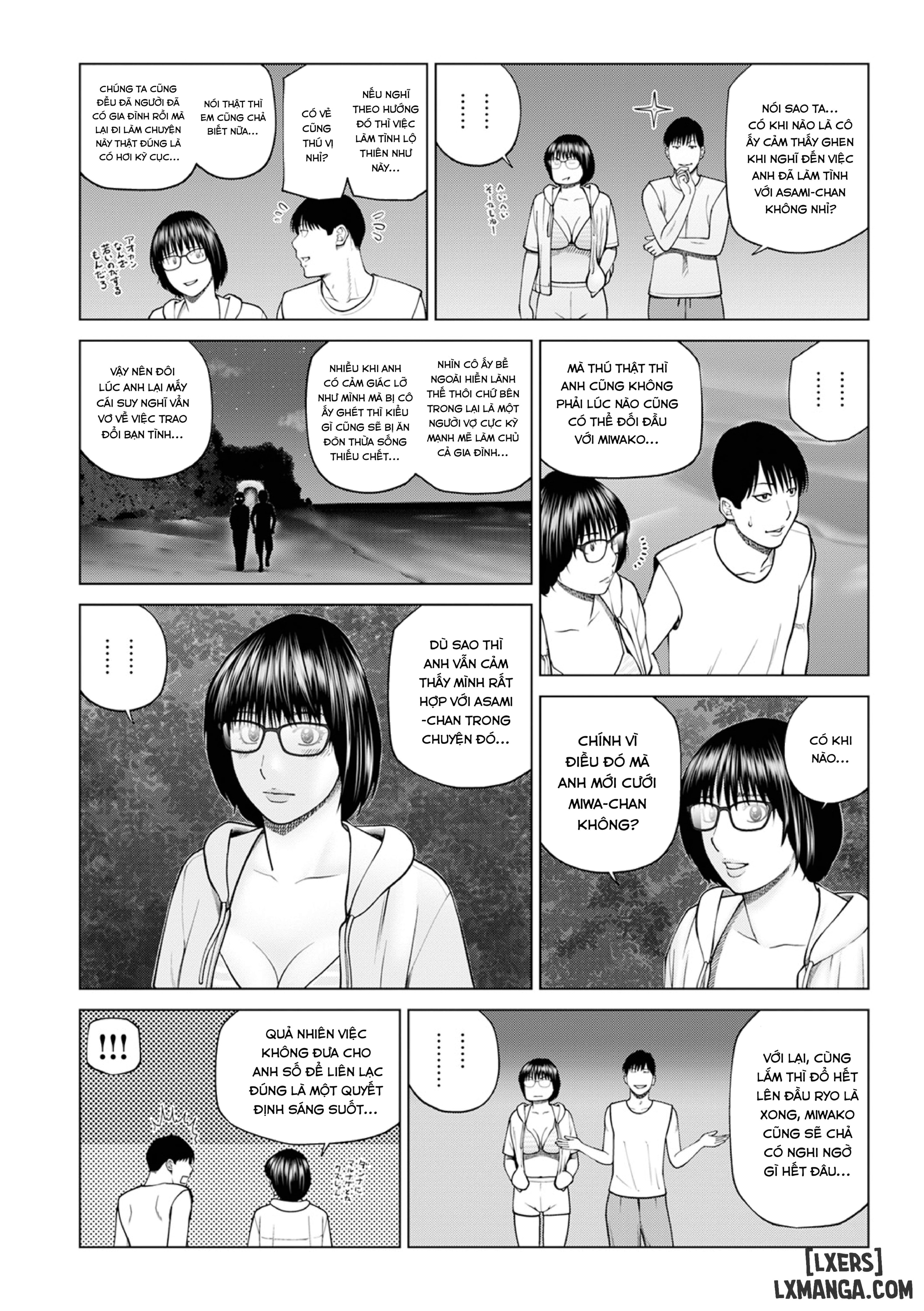 HentaiVN.net - Ảnh 8 - Zoku Fuufu Koukan Ryokou - Chap 9