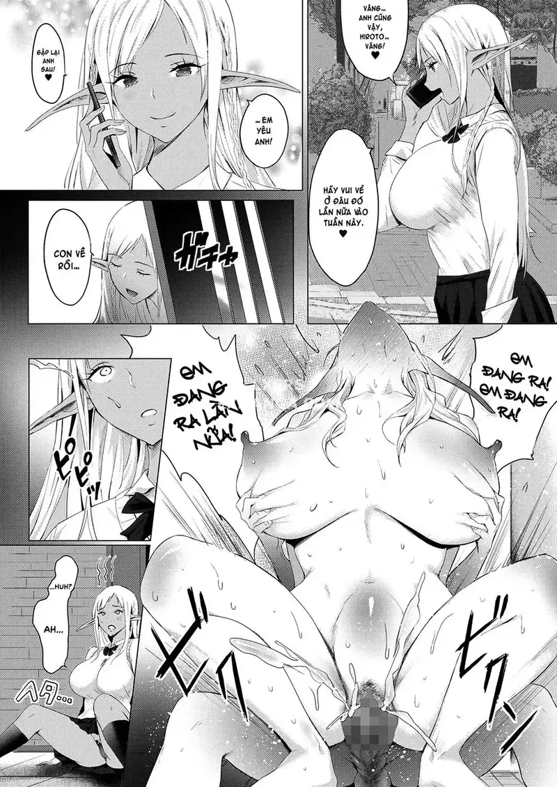 HentaiVN.net - Ảnh 17 - Đôi Mẹ Con Elf Thành Của Riêng - one shot