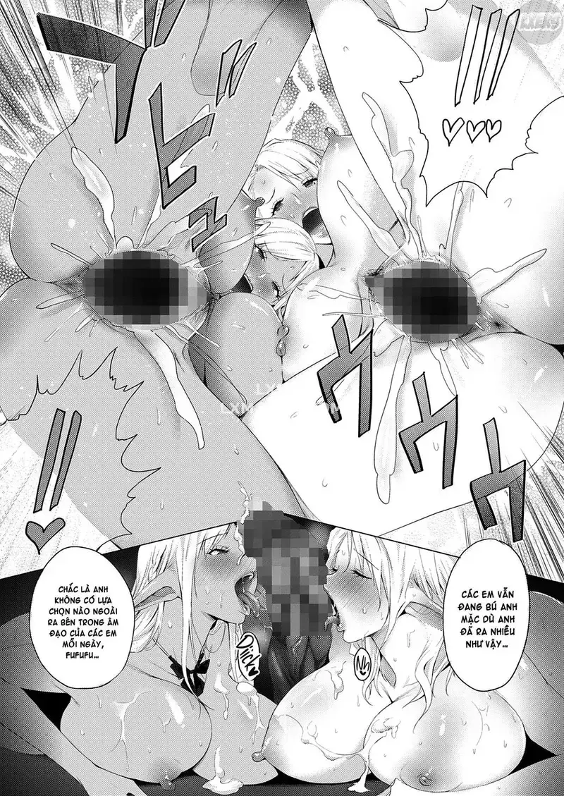 HentaiVN.net - Ảnh 30 - Đôi Mẹ Con Elf Thành Của Riêng - one shot