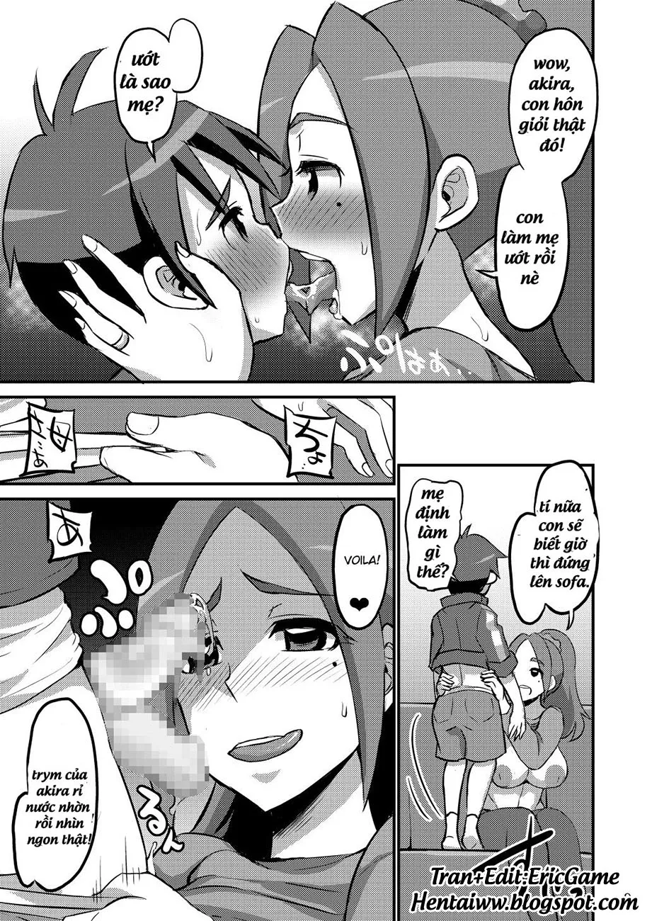 HentaiVN.net - Ảnh 8 - Đừng Cho Bố Con Biết [Papa ni wa Naisho yo?; Don't Tell Dad OK!] - Oneshot