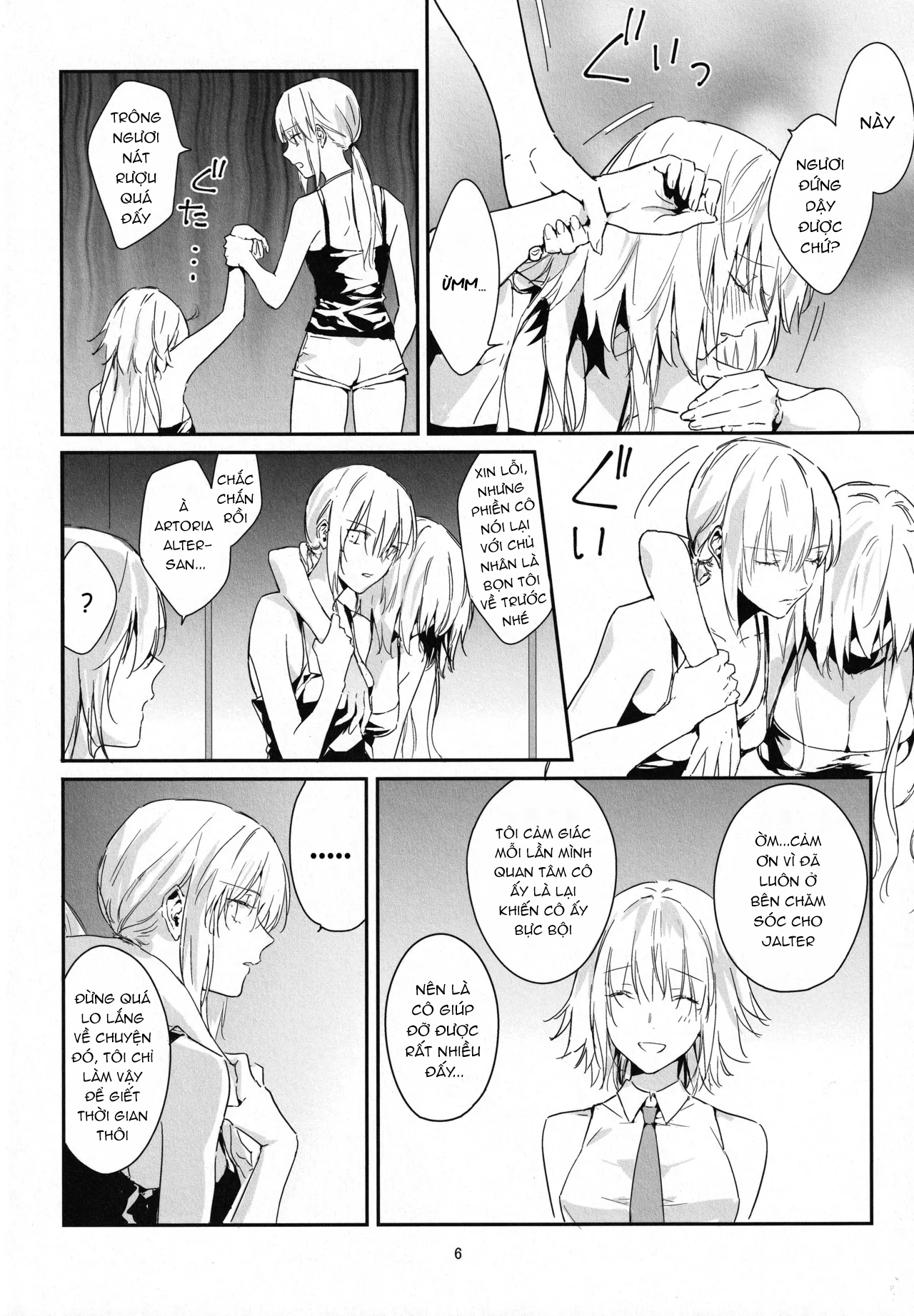 HentaiVN.net - Ảnh 5 - Artoria Alter x Jeanne Alter Sairokushuu - Chap 1