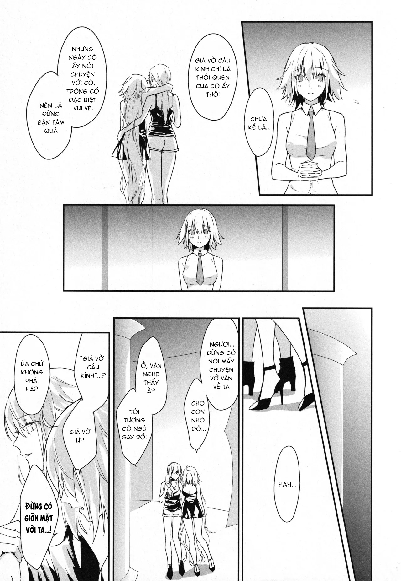 HentaiVN.net - Ảnh 6 - Artoria Alter x Jeanne Alter Sairokushuu - Chap 1