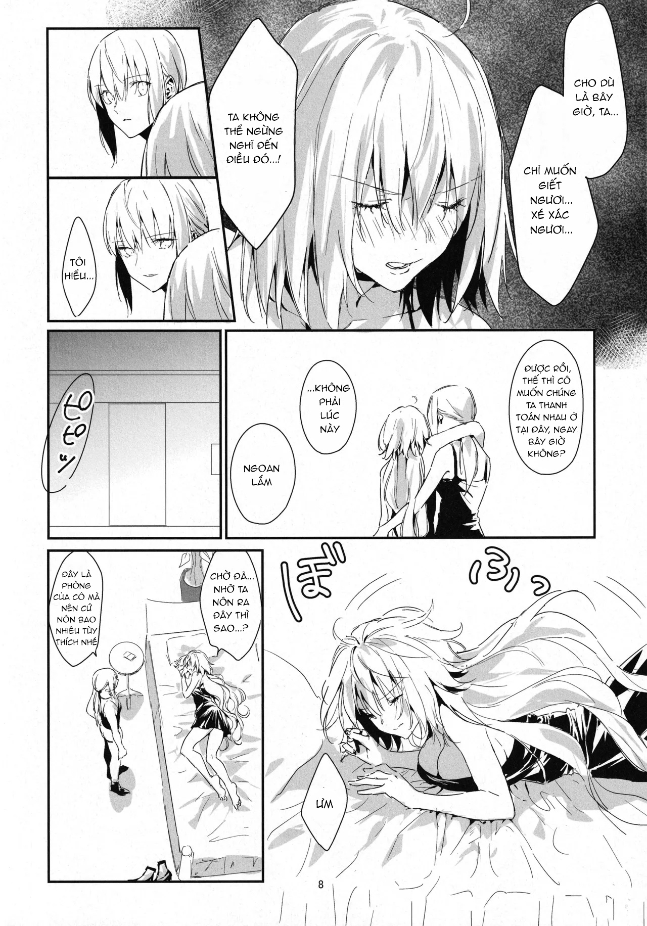 HentaiVN.net - Ảnh 7 - Artoria Alter x Jeanne Alter Sairokushuu - Chap 1