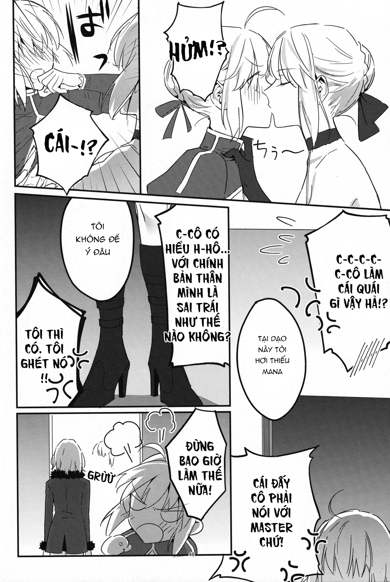 HentaiVN.net - Ảnh 10 - Artoria Alter x Jeanne Alter Sairokushuu - Chap 2