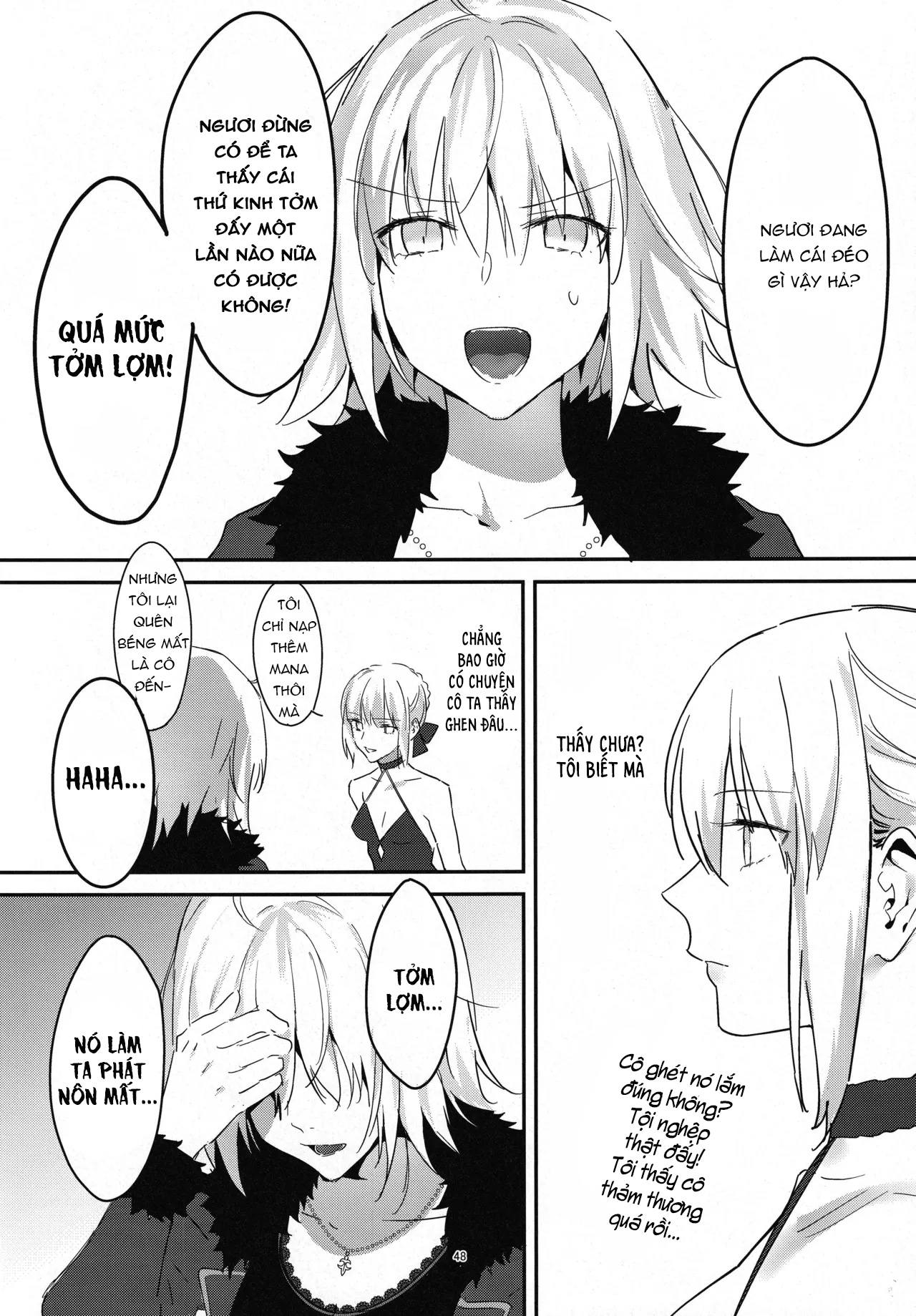 HentaiVN.net - Ảnh 12 - Artoria Alter x Jeanne Alter Sairokushuu - Chap 2