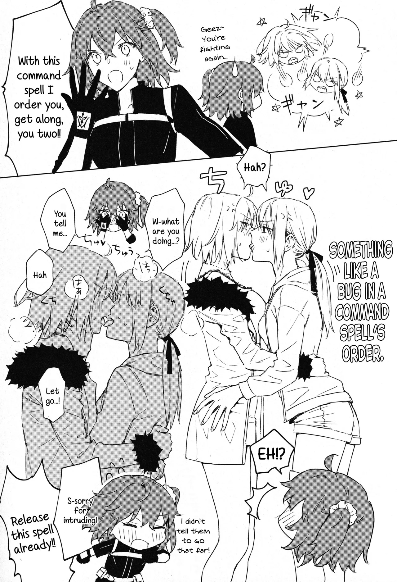 HentaiVN.net - Ảnh 12 - Artoria Alter x Jeanne Alter Sairokushuu - Chap phác thảo (đăng cho đủ thôi chứ k dịch đâu)