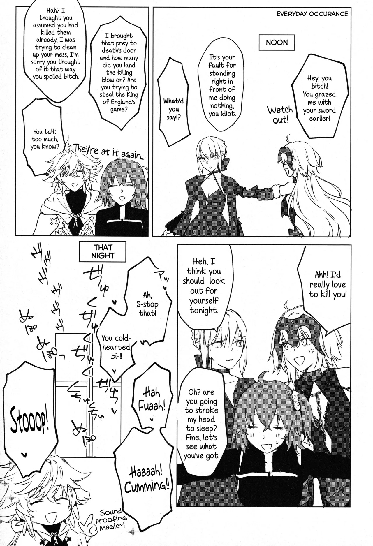HentaiVN.net - Ảnh 28 - Artoria Alter x Jeanne Alter Sairokushuu - Chap phác thảo (đăng cho đủ thôi chứ k dịch đâu)