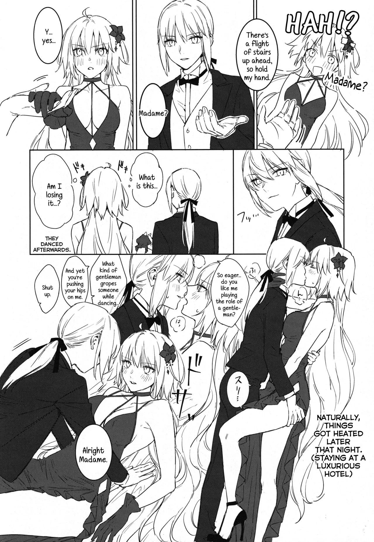 HentaiVN.net - Ảnh 35 - Artoria Alter x Jeanne Alter Sairokushuu - Chap phác thảo (đăng cho đủ thôi chứ k dịch đâu)