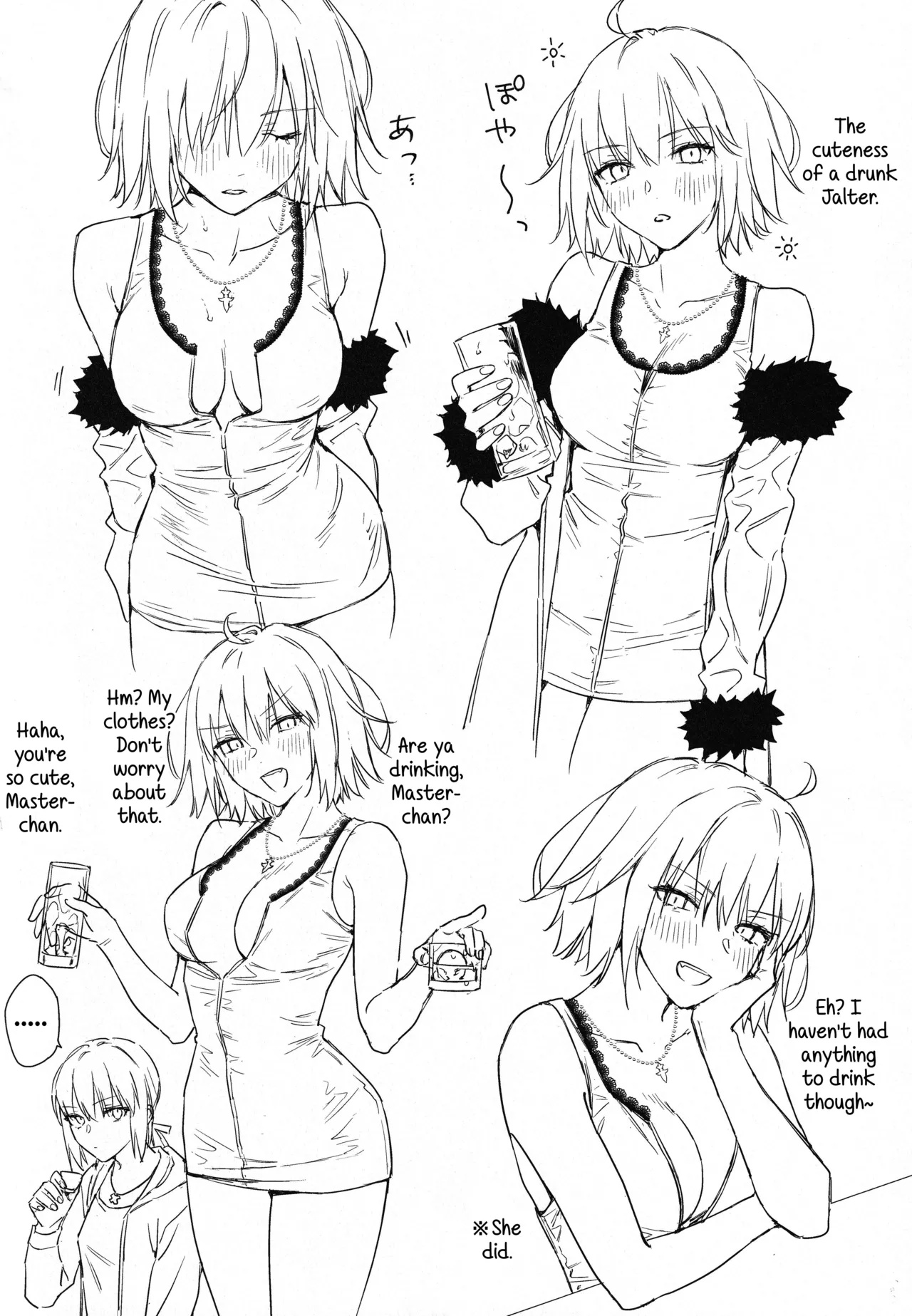 HentaiVN.net - Ảnh 37 - Artoria Alter x Jeanne Alter Sairokushuu - Chap phác thảo (đăng cho đủ thôi chứ k dịch đâu)