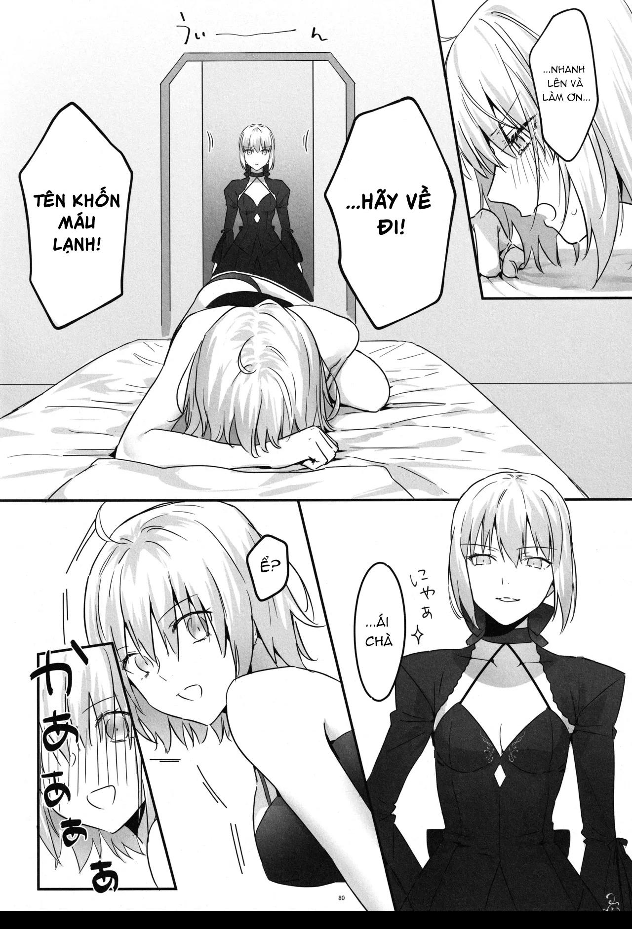 HentaiVN.net - Ảnh 13 - Artoria Alter x Jeanne Alter Sairokushuu - Chap 3