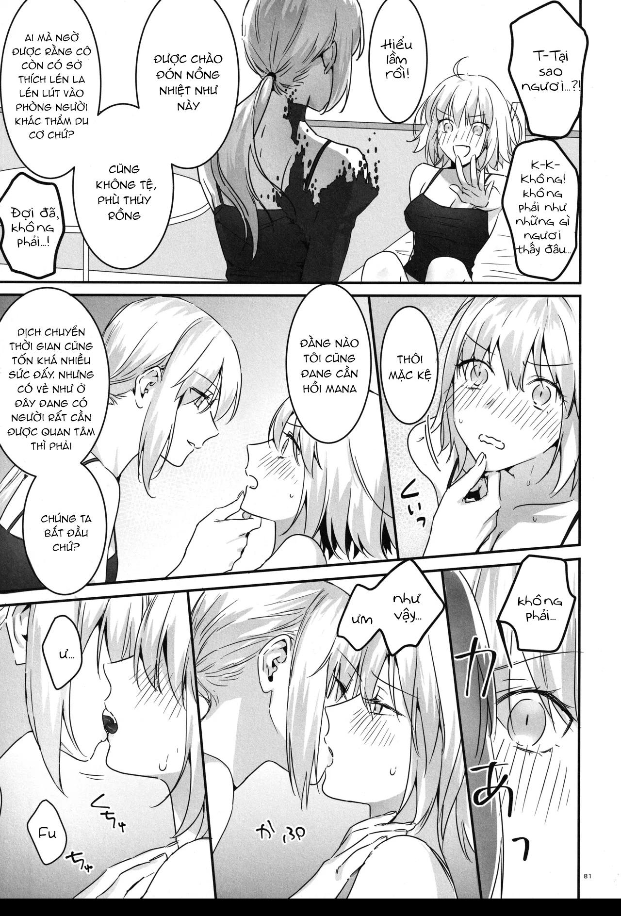 HentaiVN.net - Ảnh 14 - Artoria Alter x Jeanne Alter Sairokushuu - Chap 3