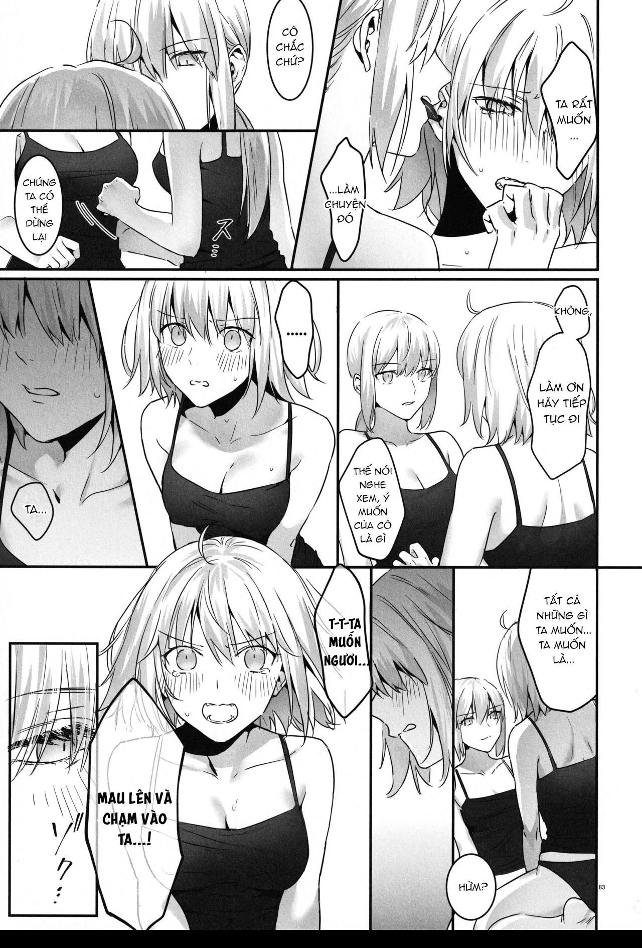 HentaiVN.net - Ảnh 16 - Artoria Alter x Jeanne Alter Sairokushuu - Chap 3