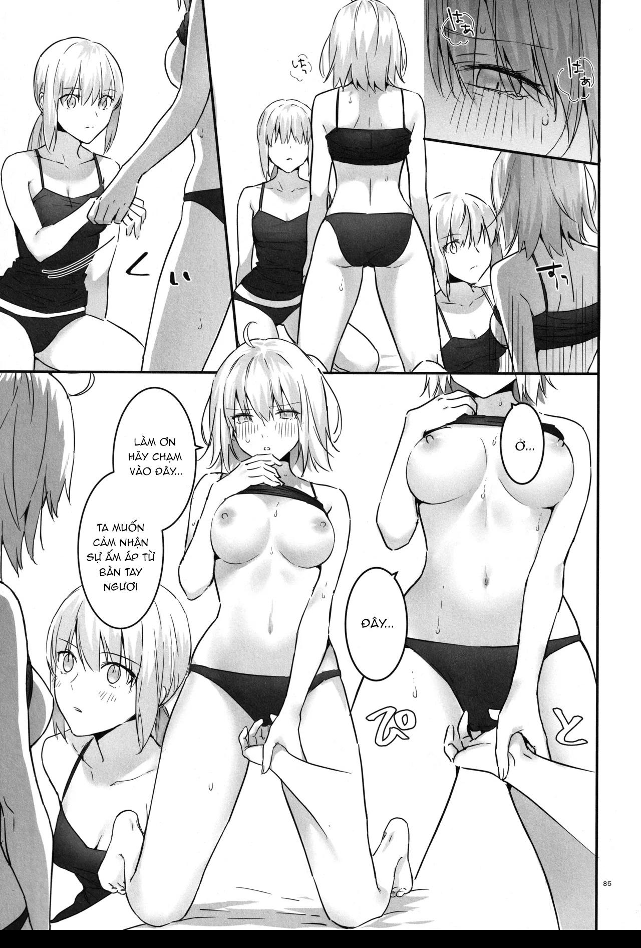 HentaiVN.net - Ảnh 18 - Artoria Alter x Jeanne Alter Sairokushuu - Chap 3
