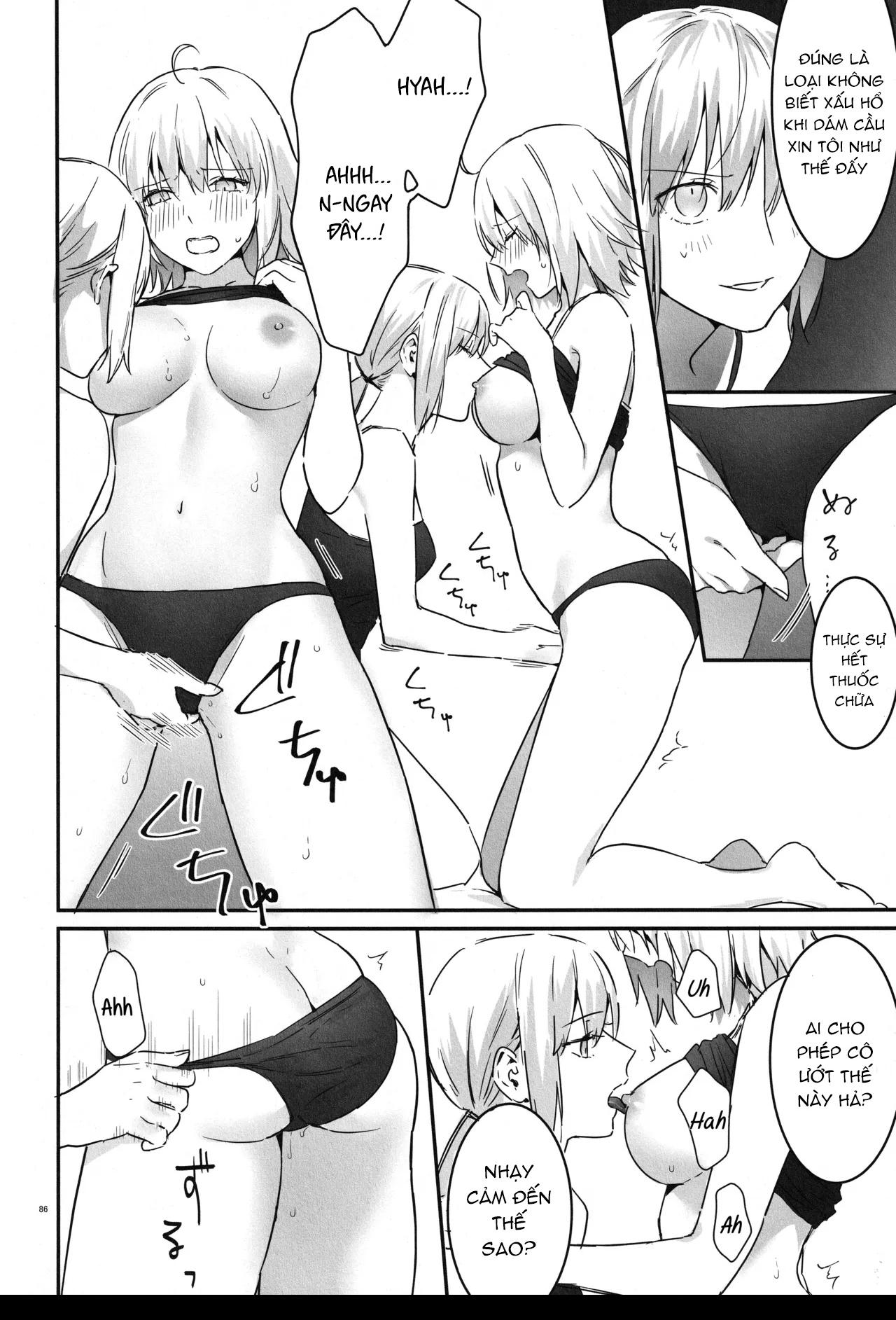 HentaiVN.net - Ảnh 19 - Artoria Alter x Jeanne Alter Sairokushuu - Chap 3