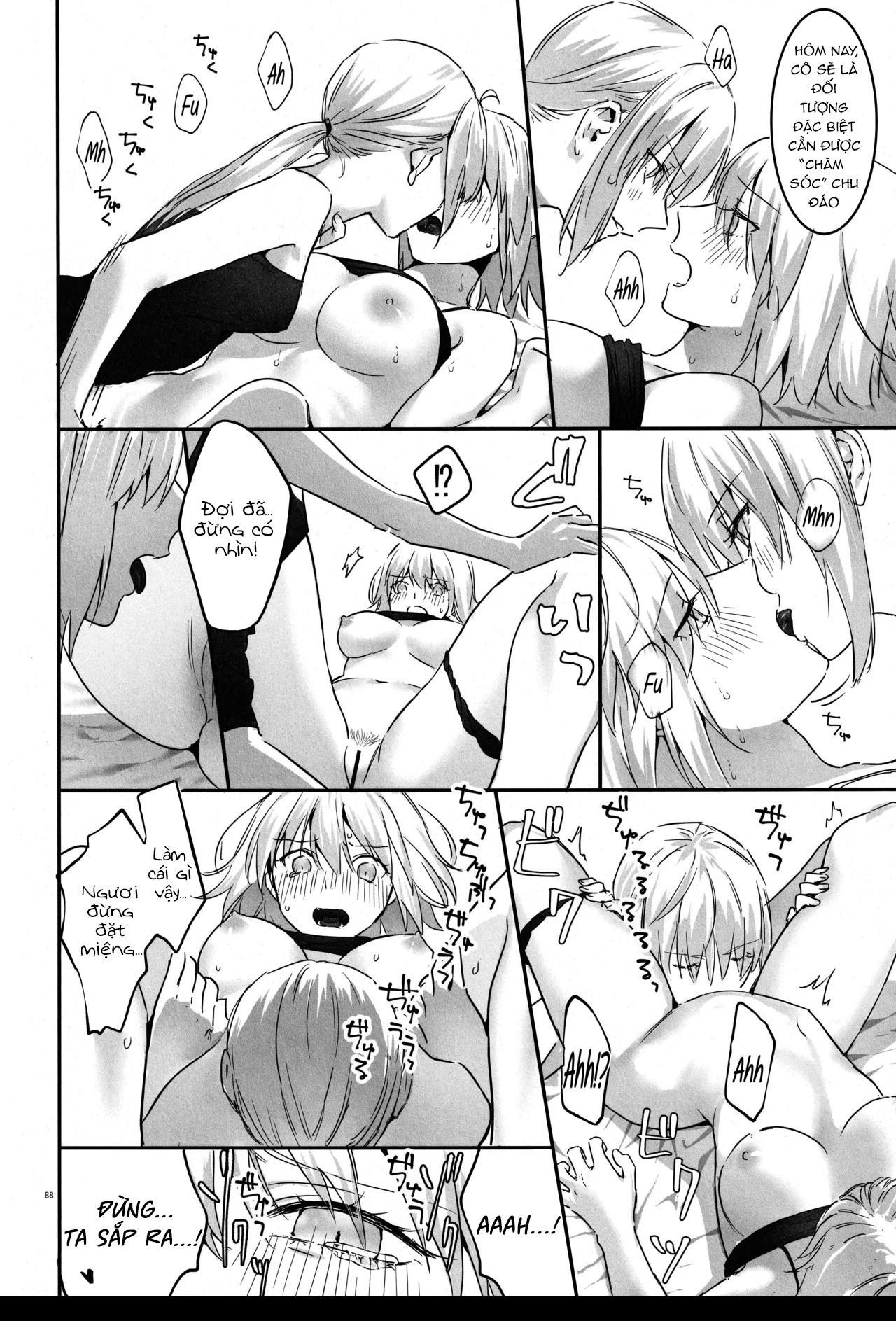 HentaiVN.net - Ảnh 21 - Artoria Alter x Jeanne Alter Sairokushuu - Chap 3