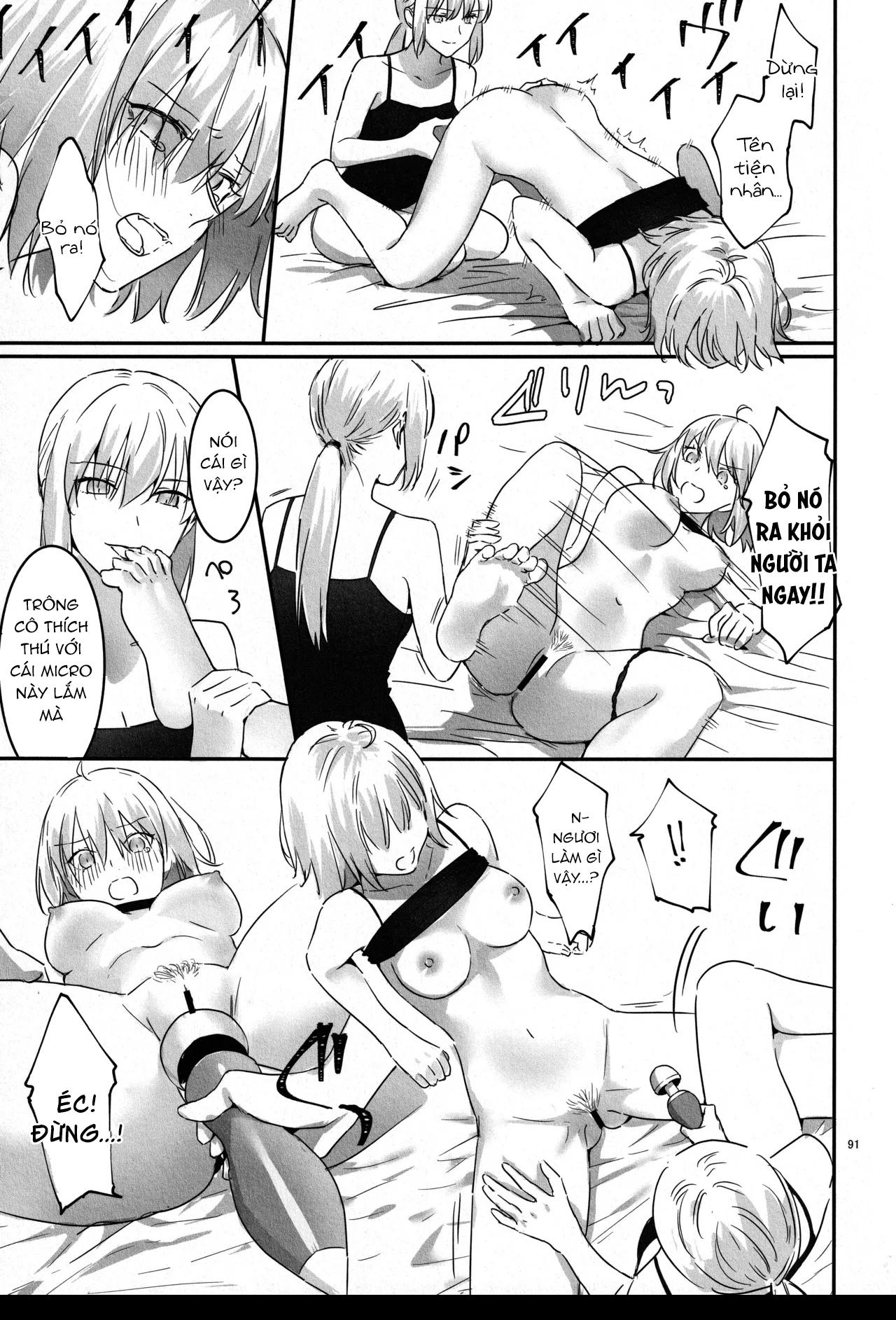 HentaiVN.net - Ảnh 24 - Artoria Alter x Jeanne Alter Sairokushuu - Chap 3
