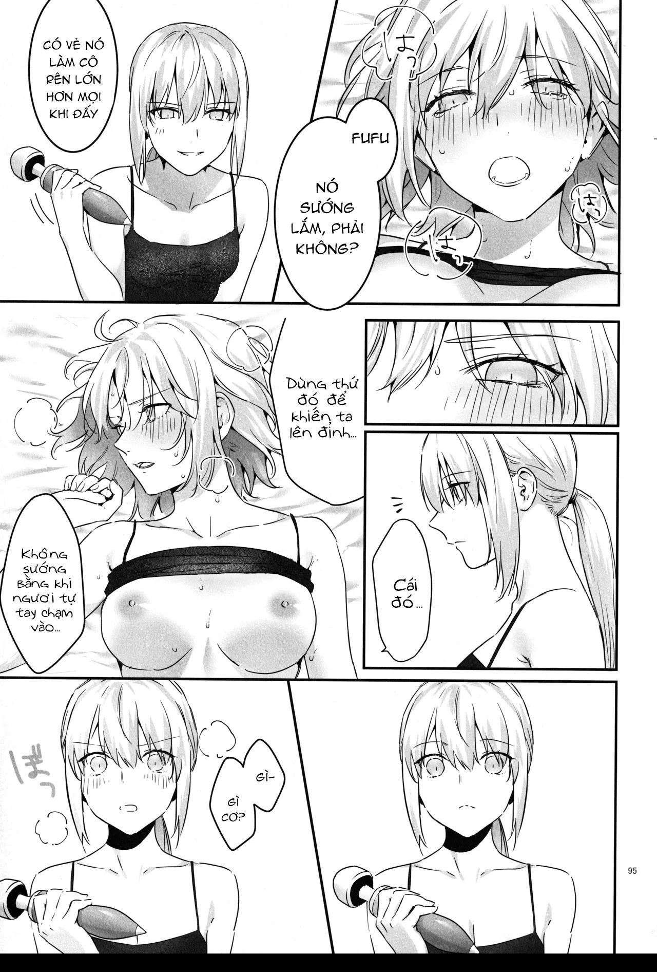 HentaiVN.net - Ảnh 28 - Artoria Alter x Jeanne Alter Sairokushuu - Chap 3
