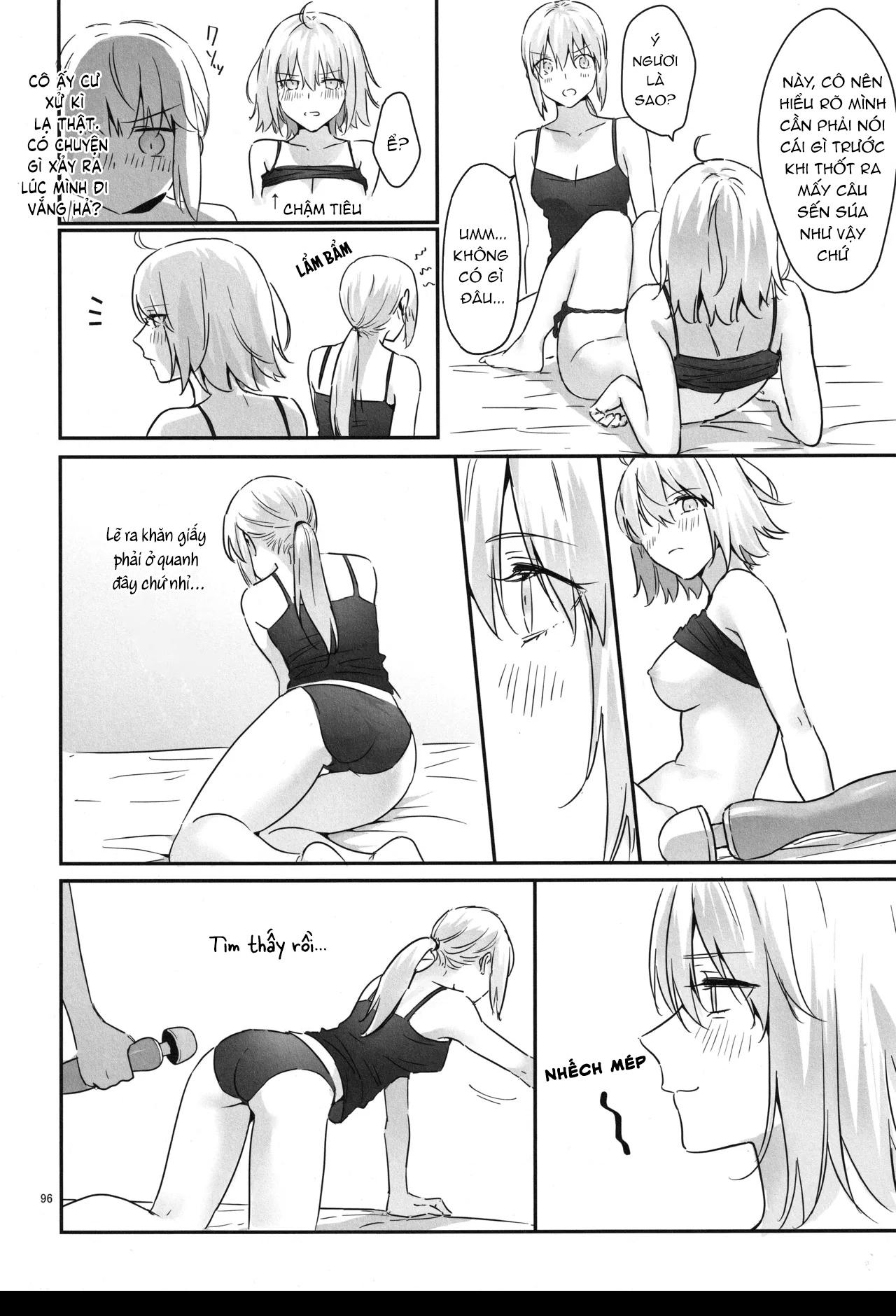 HentaiVN.net - Ảnh 29 - Artoria Alter x Jeanne Alter Sairokushuu - Chap 3