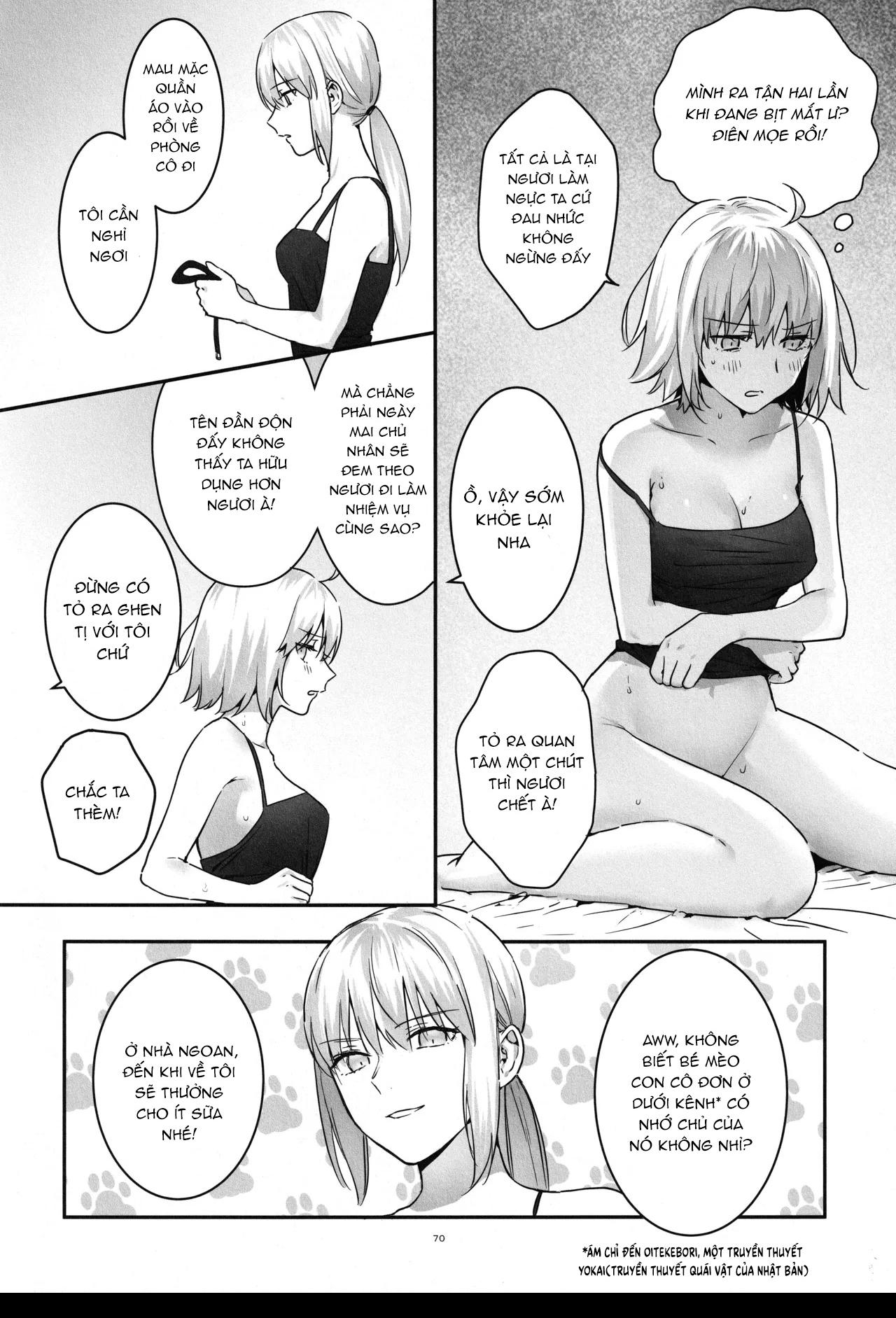 HentaiVN.net - Ảnh 3 - Artoria Alter x Jeanne Alter Sairokushuu - Chap 3