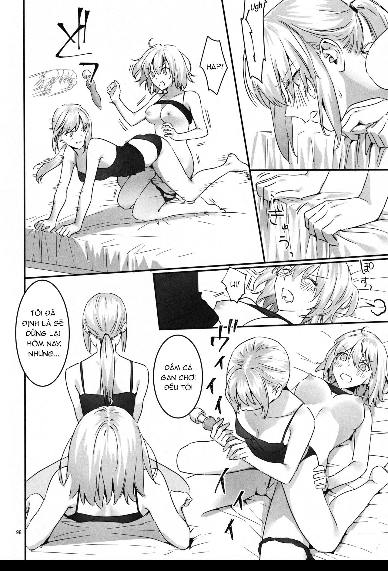 HentaiVN.net - Ảnh 31 - Artoria Alter x Jeanne Alter Sairokushuu - Chap 3