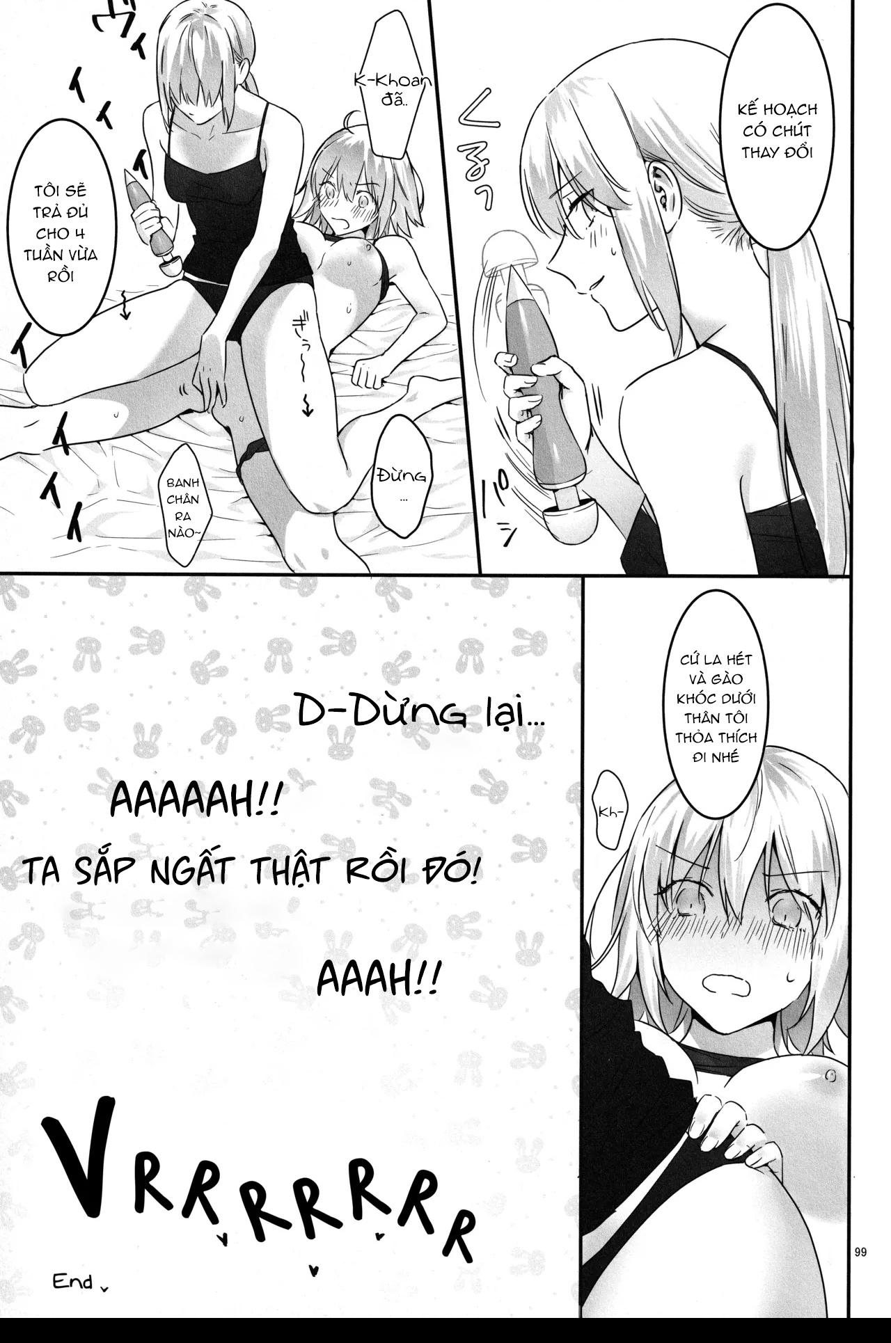 HentaiVN.net - Ảnh 32 - Artoria Alter x Jeanne Alter Sairokushuu - Chap 3