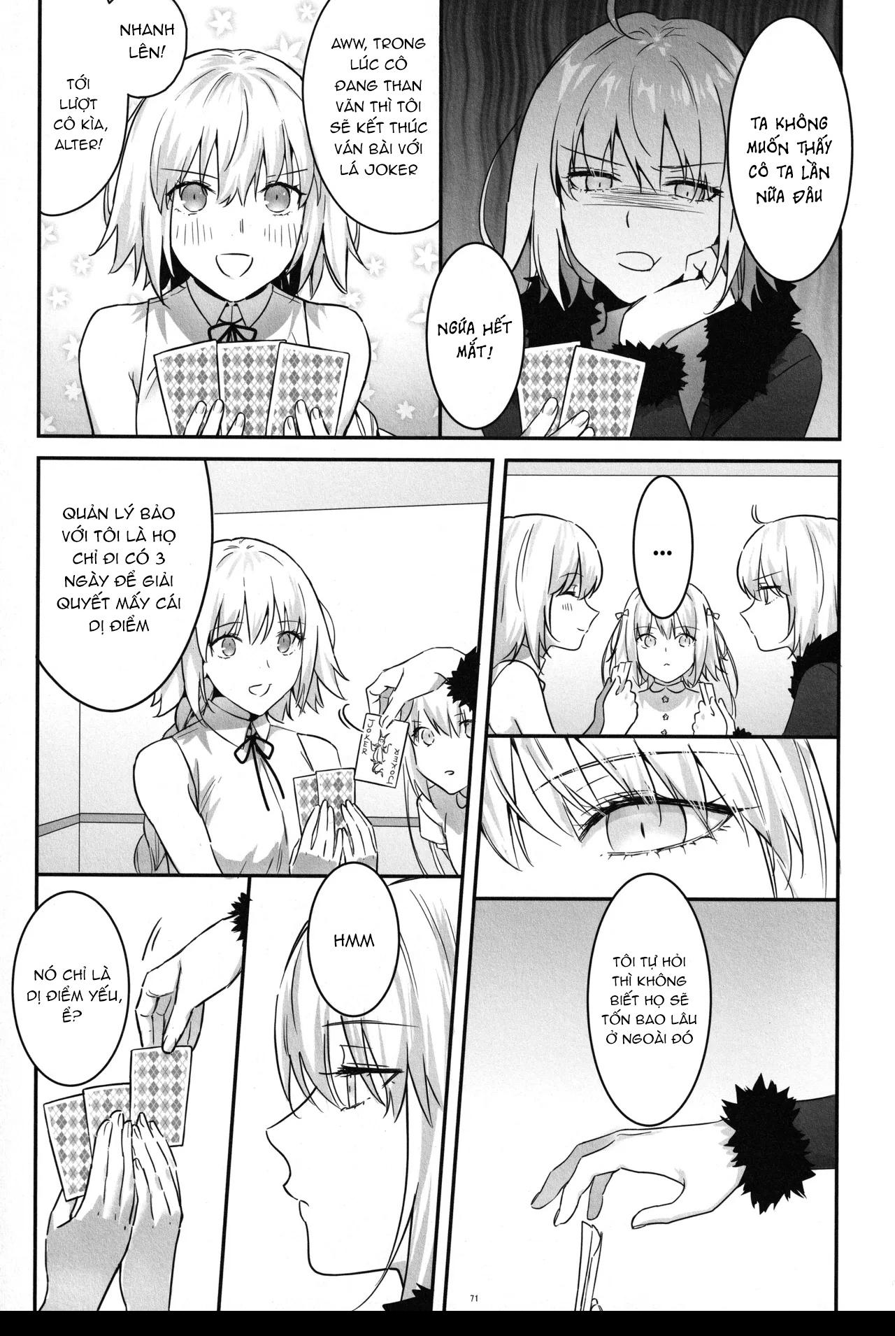 HentaiVN.net - Ảnh 4 - Artoria Alter x Jeanne Alter Sairokushuu - Chap 3