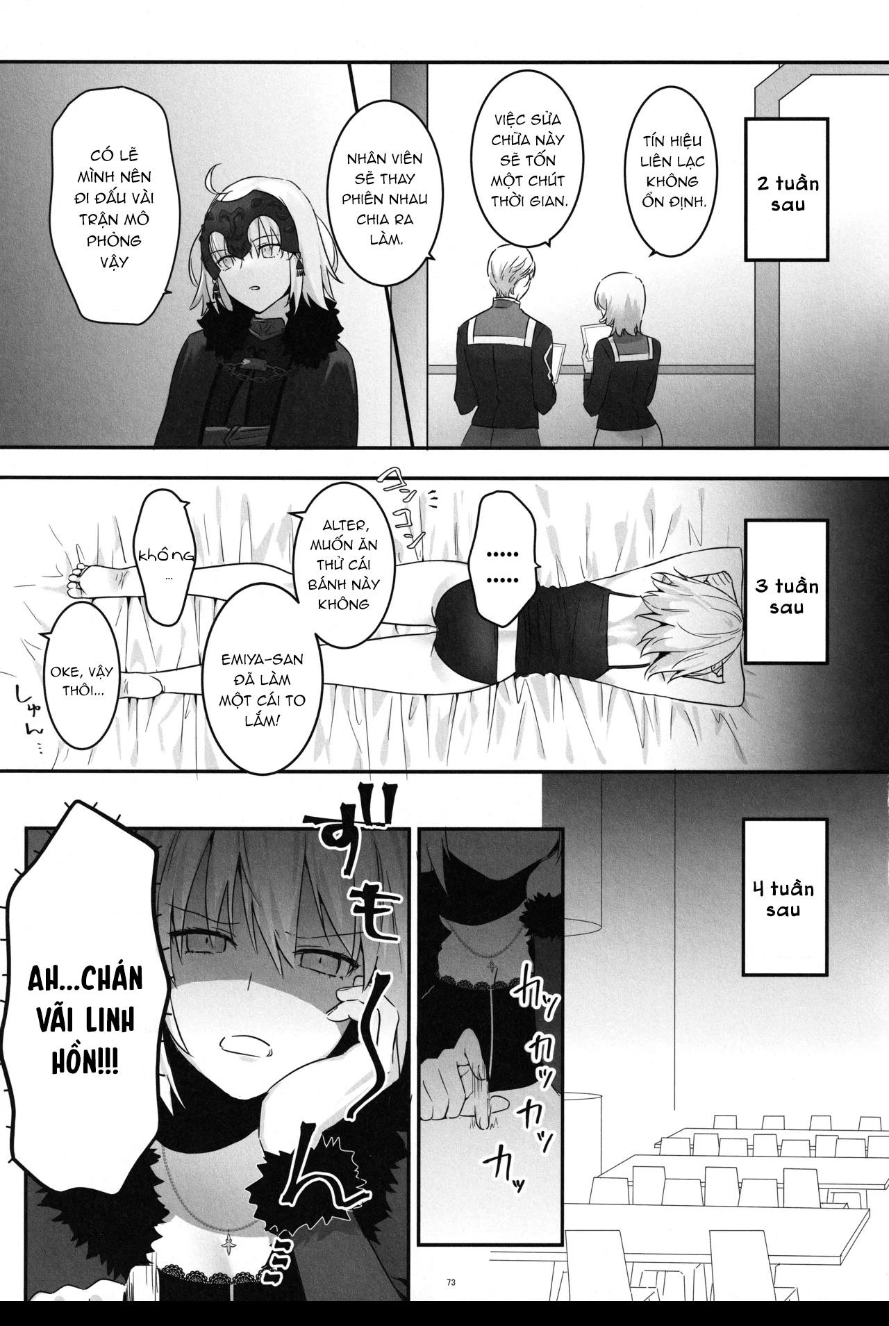 HentaiVN.net - Ảnh 6 - Artoria Alter x Jeanne Alter Sairokushuu - Chap 3
