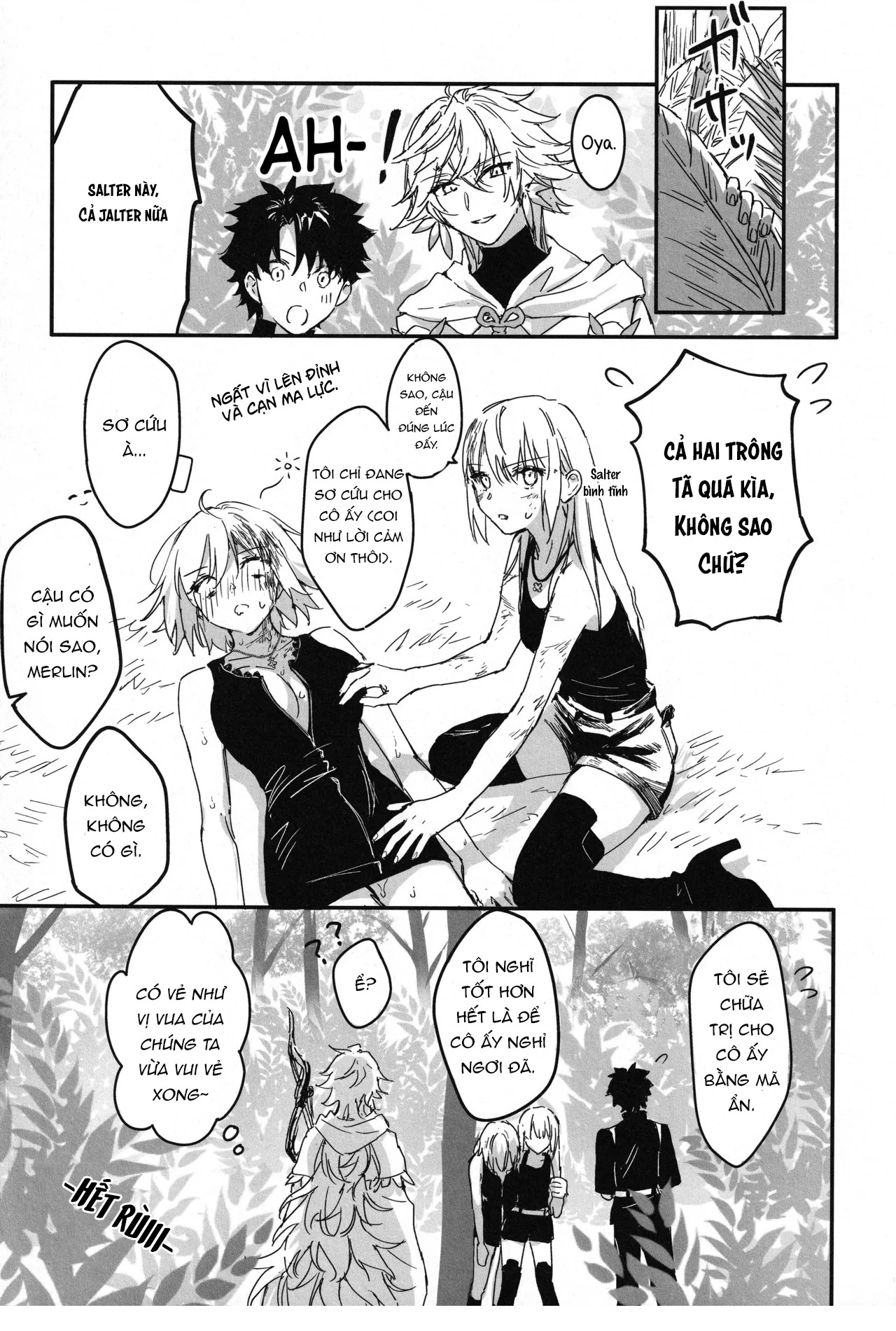HentaiVN.net - Ảnh 15 - Artoria Alter x Jeanne Alter Sairokushuu - Chap 4