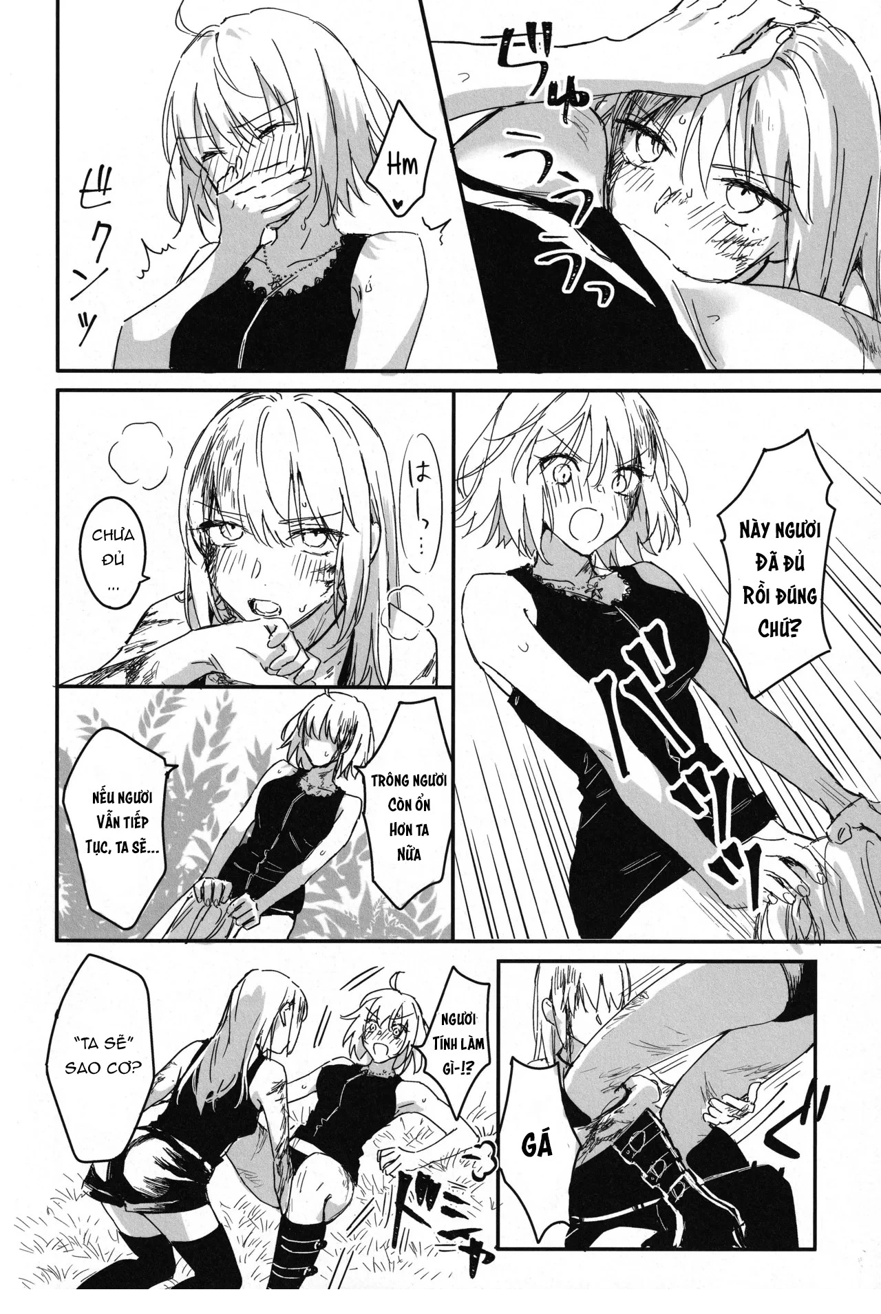 HentaiVN.net - Ảnh 8 - Artoria Alter x Jeanne Alter Sairokushuu - Chap 4