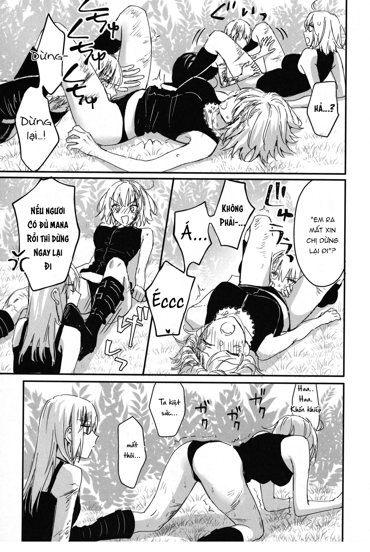 HentaiVN.net - Ảnh 9 - Artoria Alter x Jeanne Alter Sairokushuu - Chap 4
