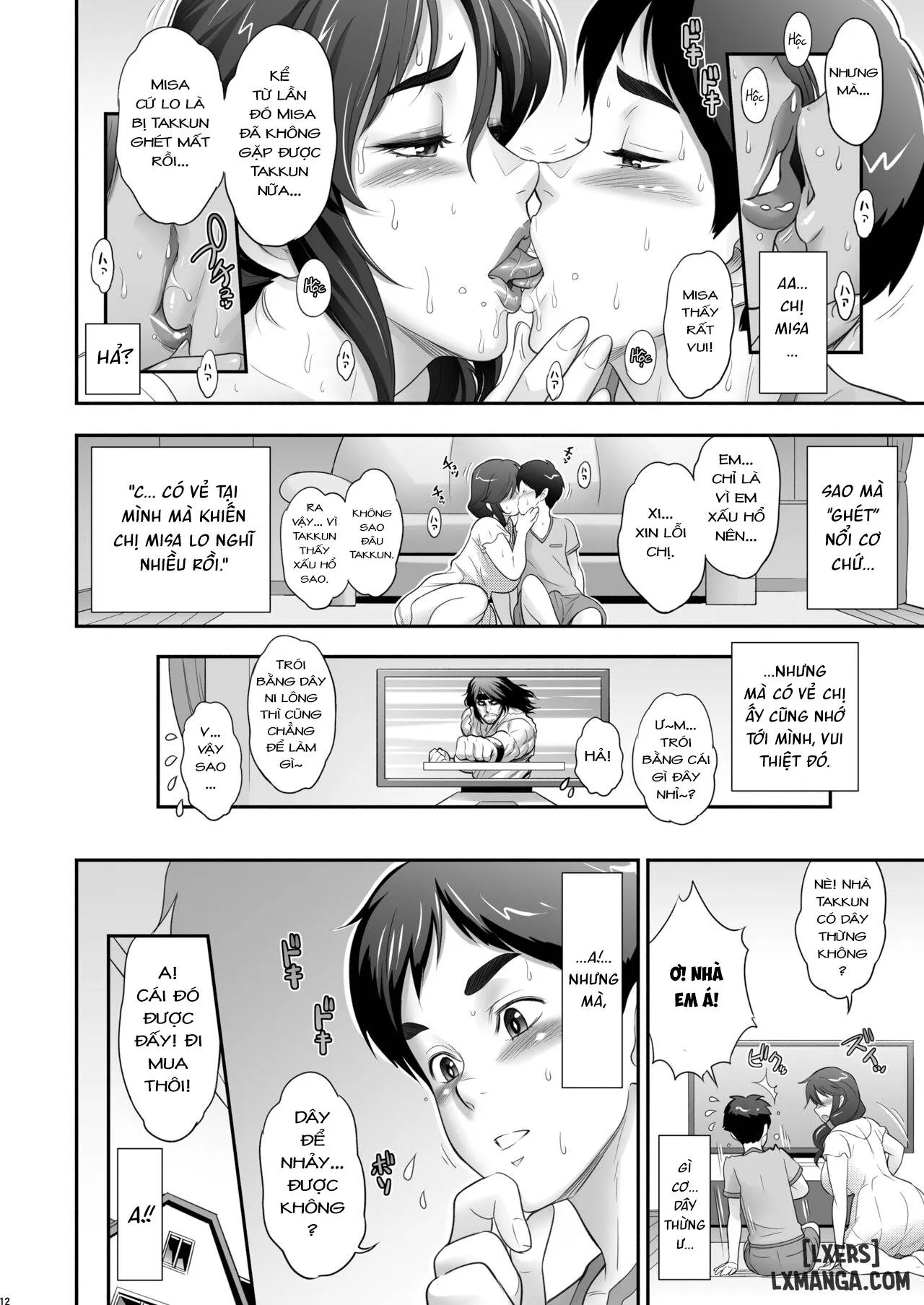 HentaiVN.net - Ảnh 13 - Nihon Otonari no Oku-sama no Himitsu - Phần 2