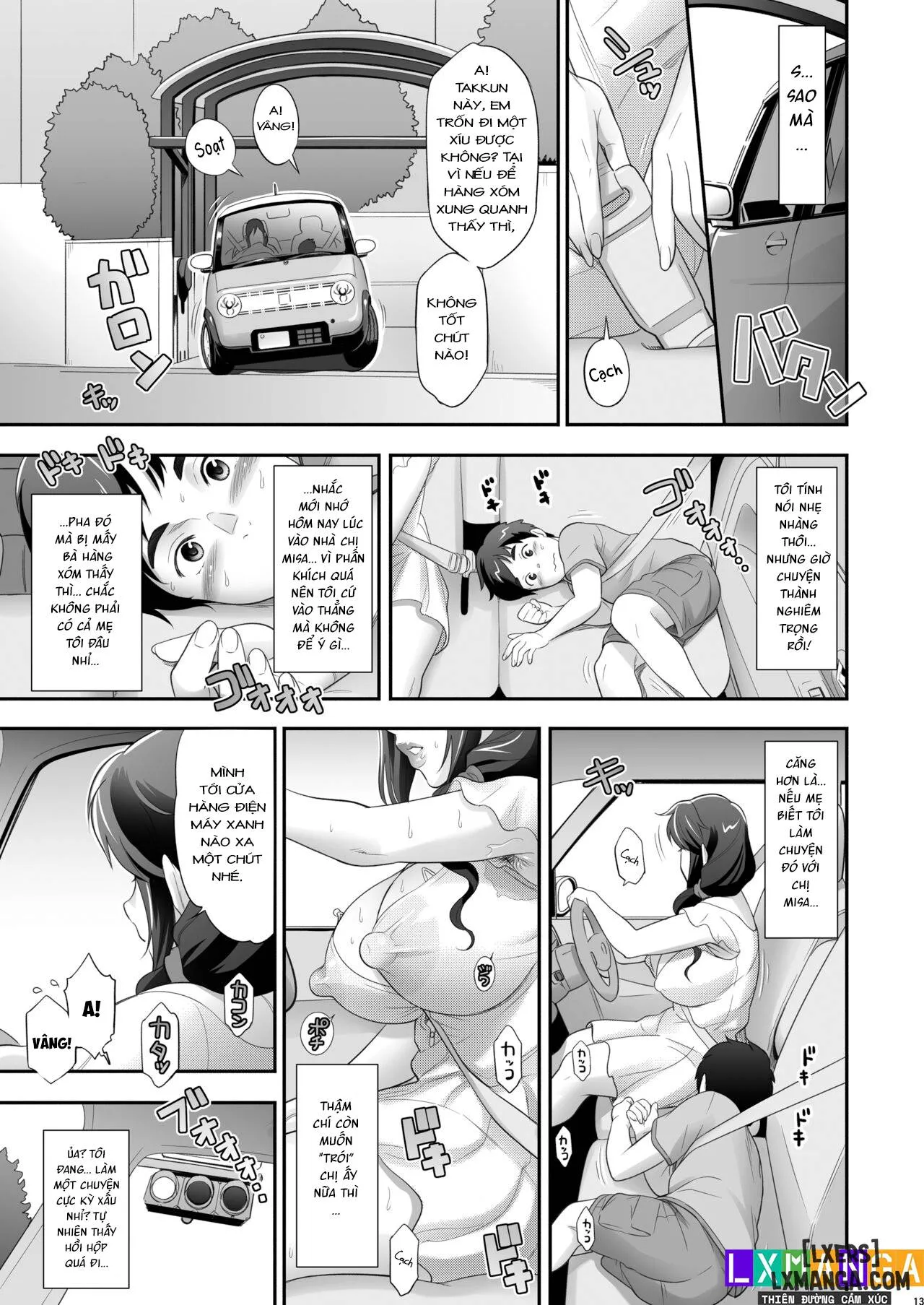 HentaiVN.net - Ảnh 14 - Nihon Otonari no Oku-sama no Himitsu - Phần 2