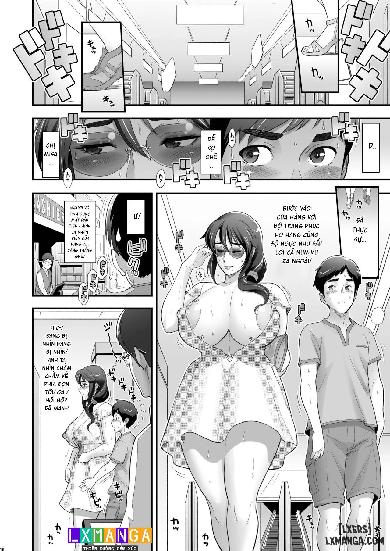 HentaiVN.net - Ảnh 17 - Nihon Otonari no Oku-sama no Himitsu - Phần 2