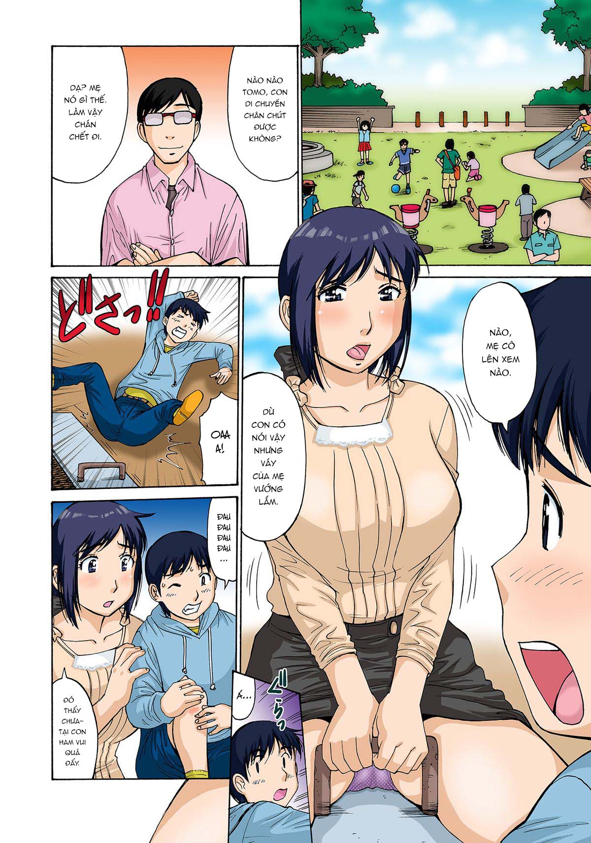 HentaiVN.net - Ảnh 3 - Người Mẹ Dịu Hiền [ボクママベンキ～ボクの優しいママは毎日アイツの肉便器] - Chap 1