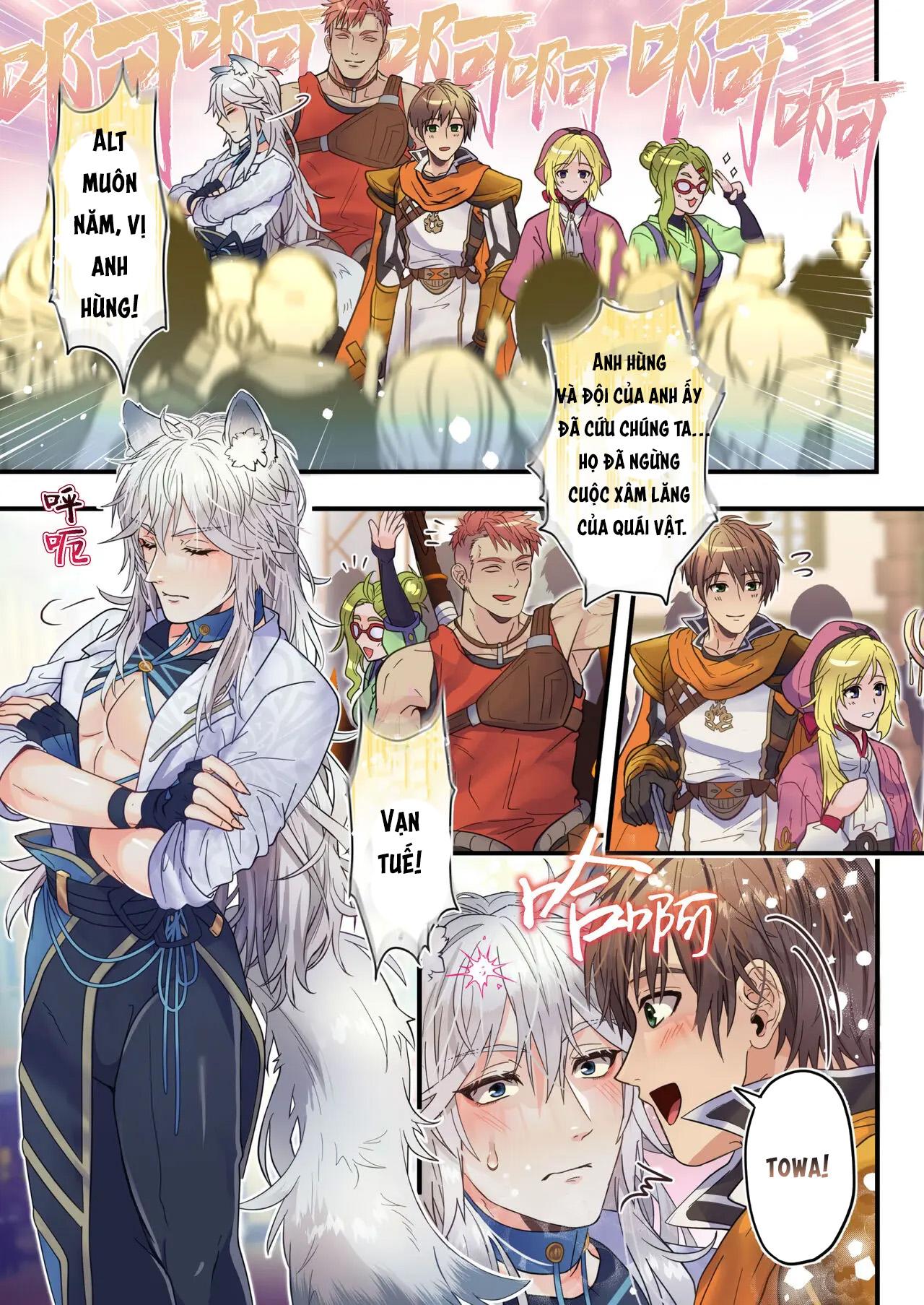 HentaiVN.net - Ảnh 5 - The Cheeky Slave Wolf and the Hero's Best Friend's Holy Sword - Phần 1