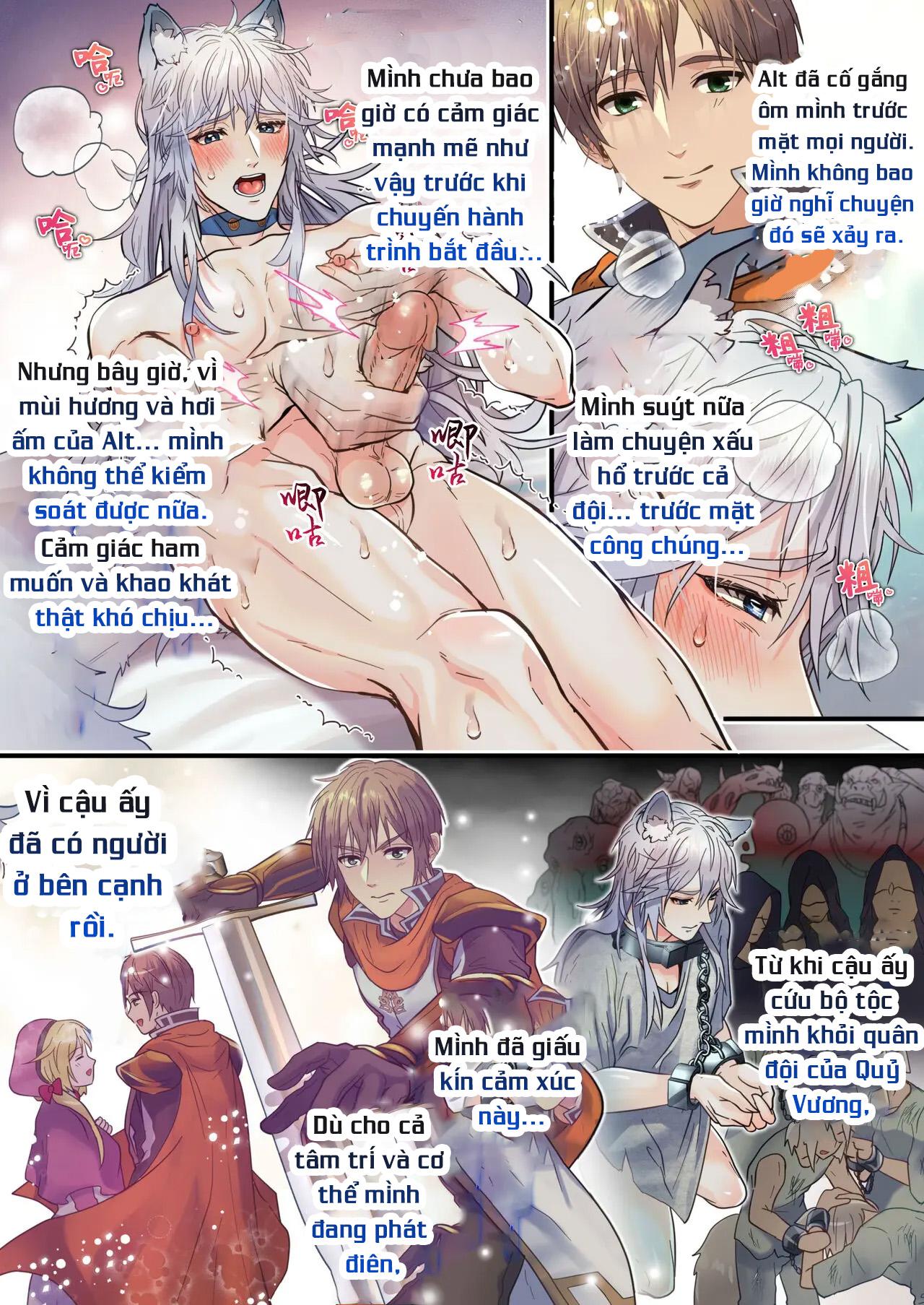 HentaiVN.net - Ảnh 8 - The Cheeky Slave Wolf and the Hero's Best Friend's Holy Sword - Phần 1