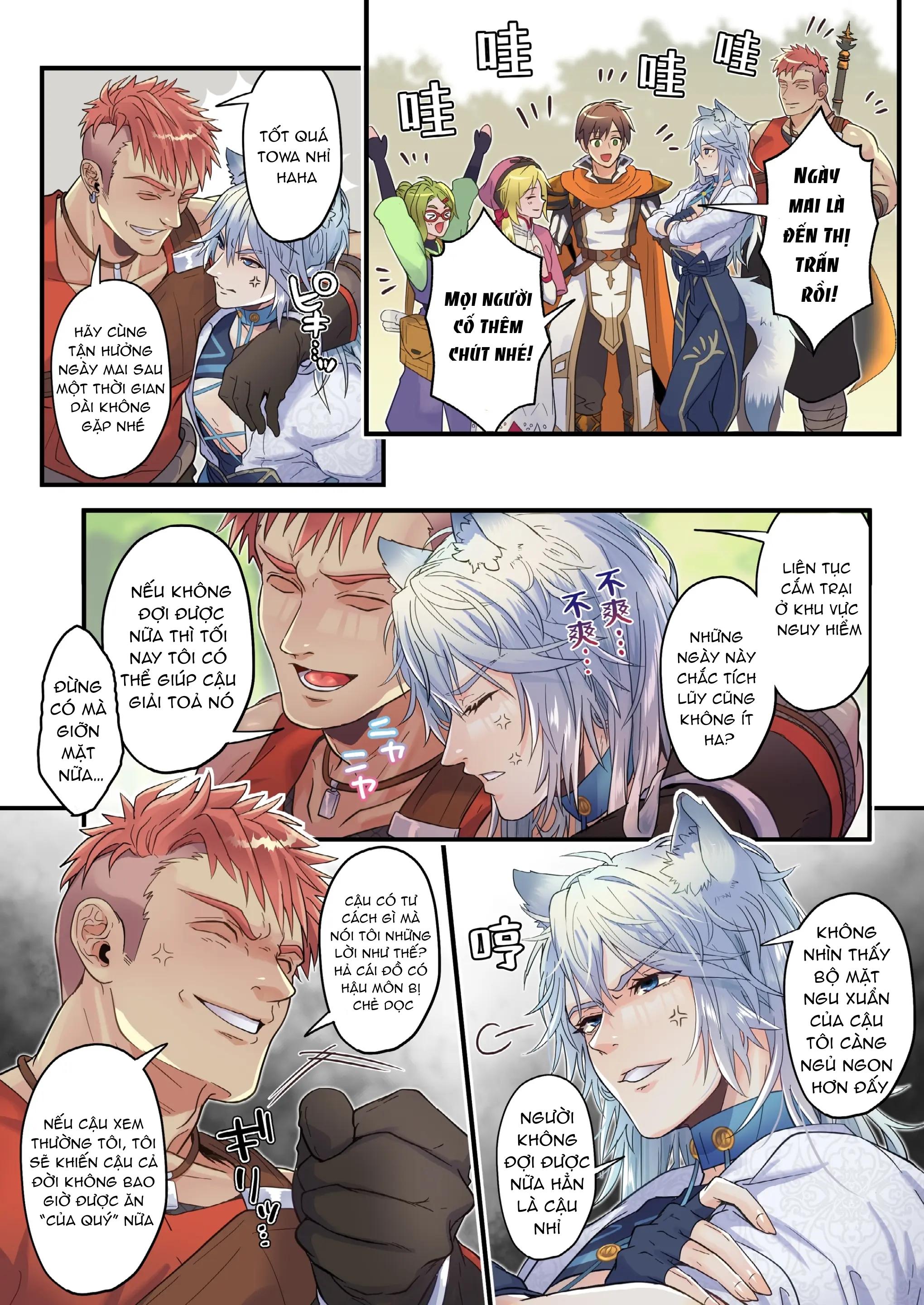 HentaiVN.net - Ảnh 7 - The Cheeky Slave Wolf and the Hero's Best Friend's Holy Sword - Phần 2