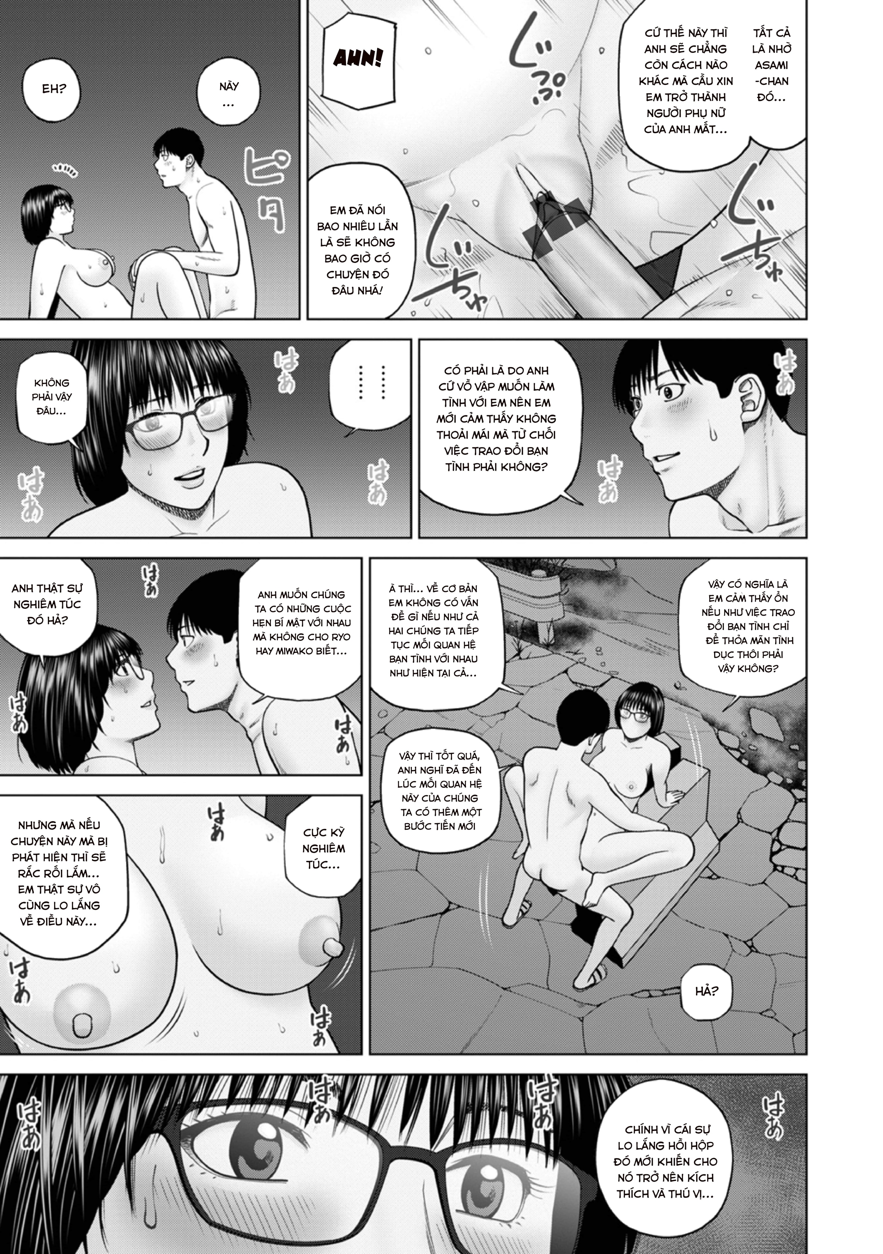 HentaiVN.net - Ảnh 14 - Fuufu Koukan Ryokou - Chap 8