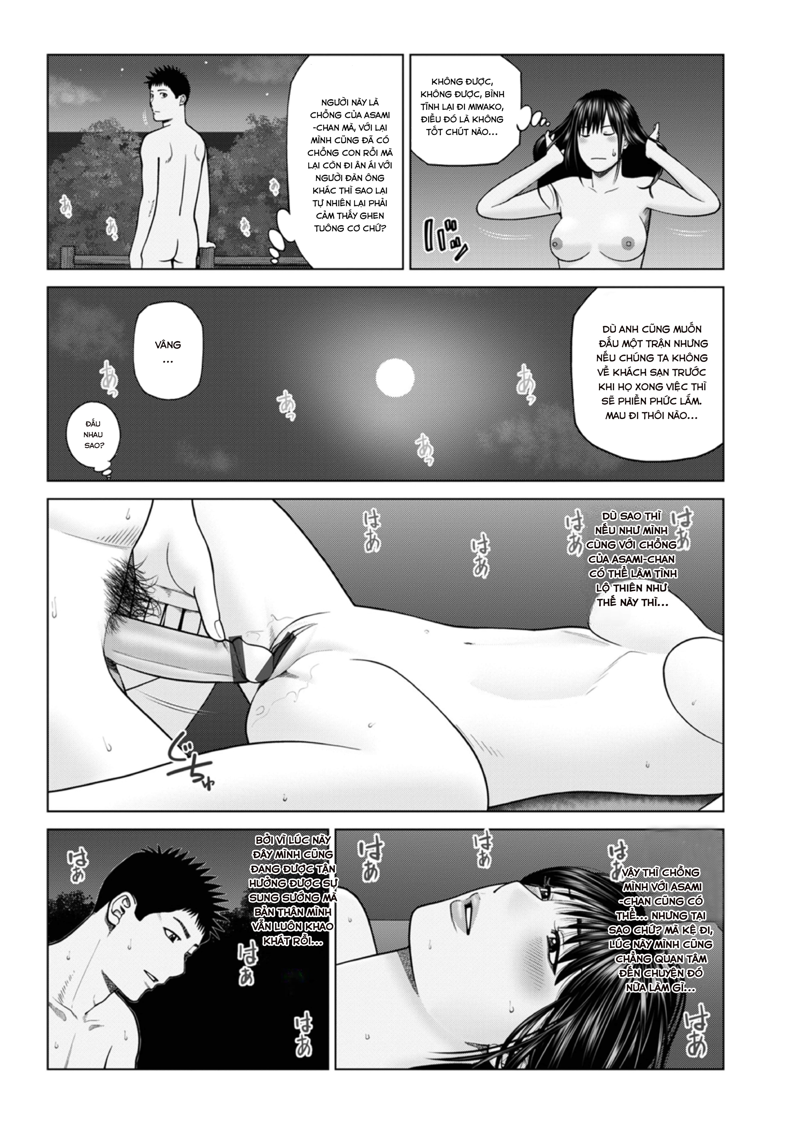 HentaiVN.net - Ảnh 9 - Fuufu Koukan Ryokou - Chap 8