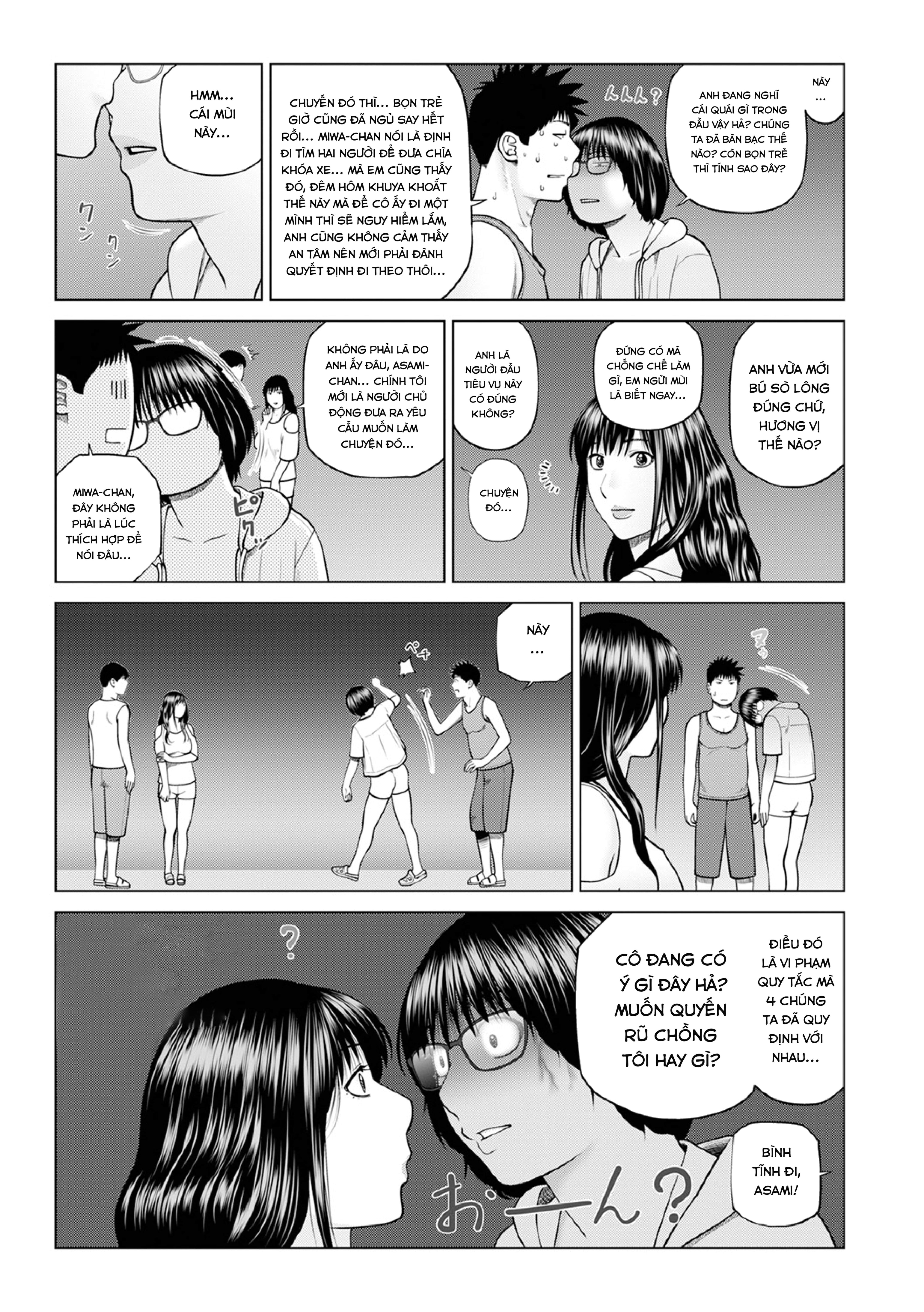 HentaiVN.net - Ảnh 12 - Fuufu Koukan Ryokou - Chap 9