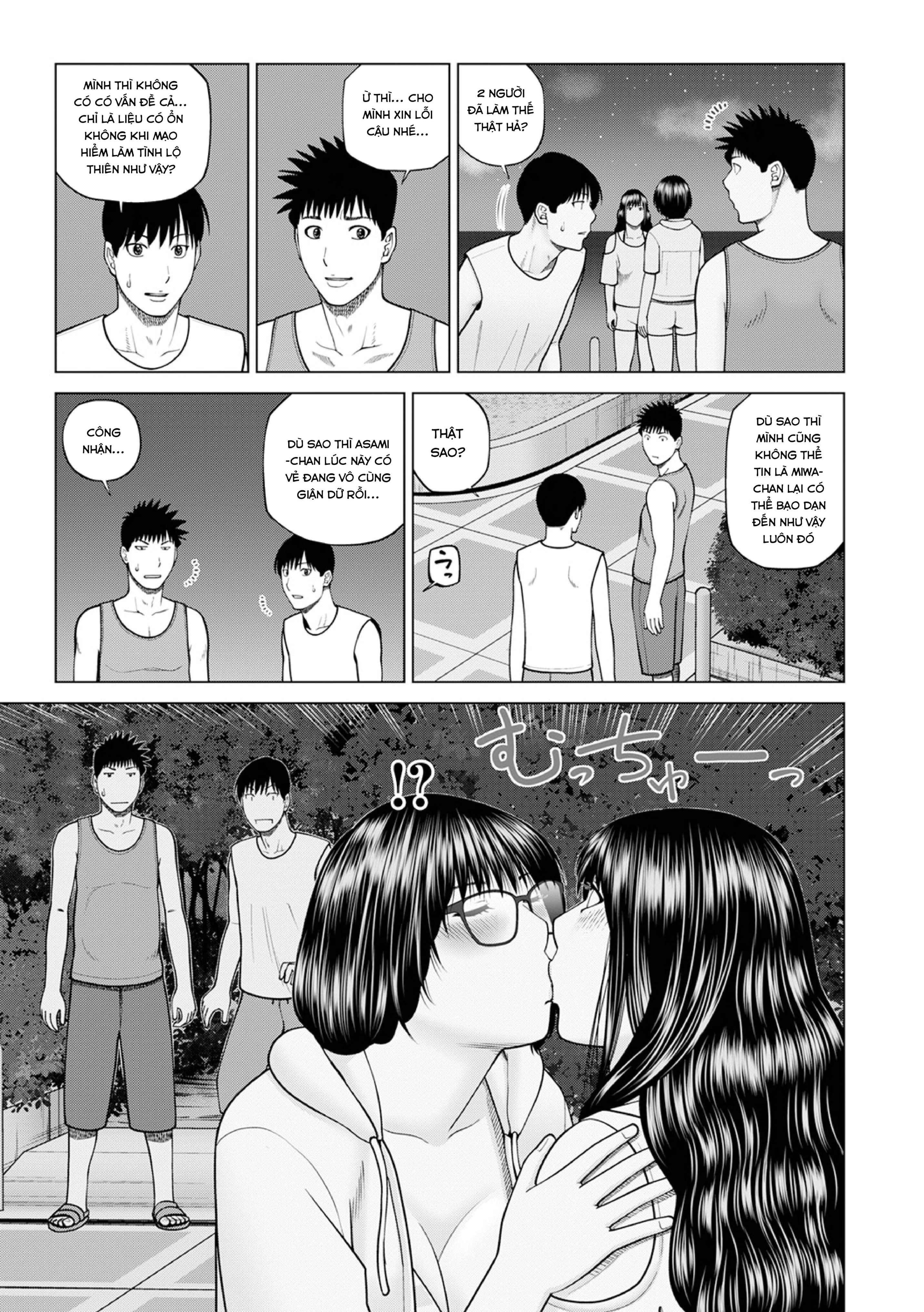 HentaiVN.net - Ảnh 14 - Fuufu Koukan Ryokou - Chap 9