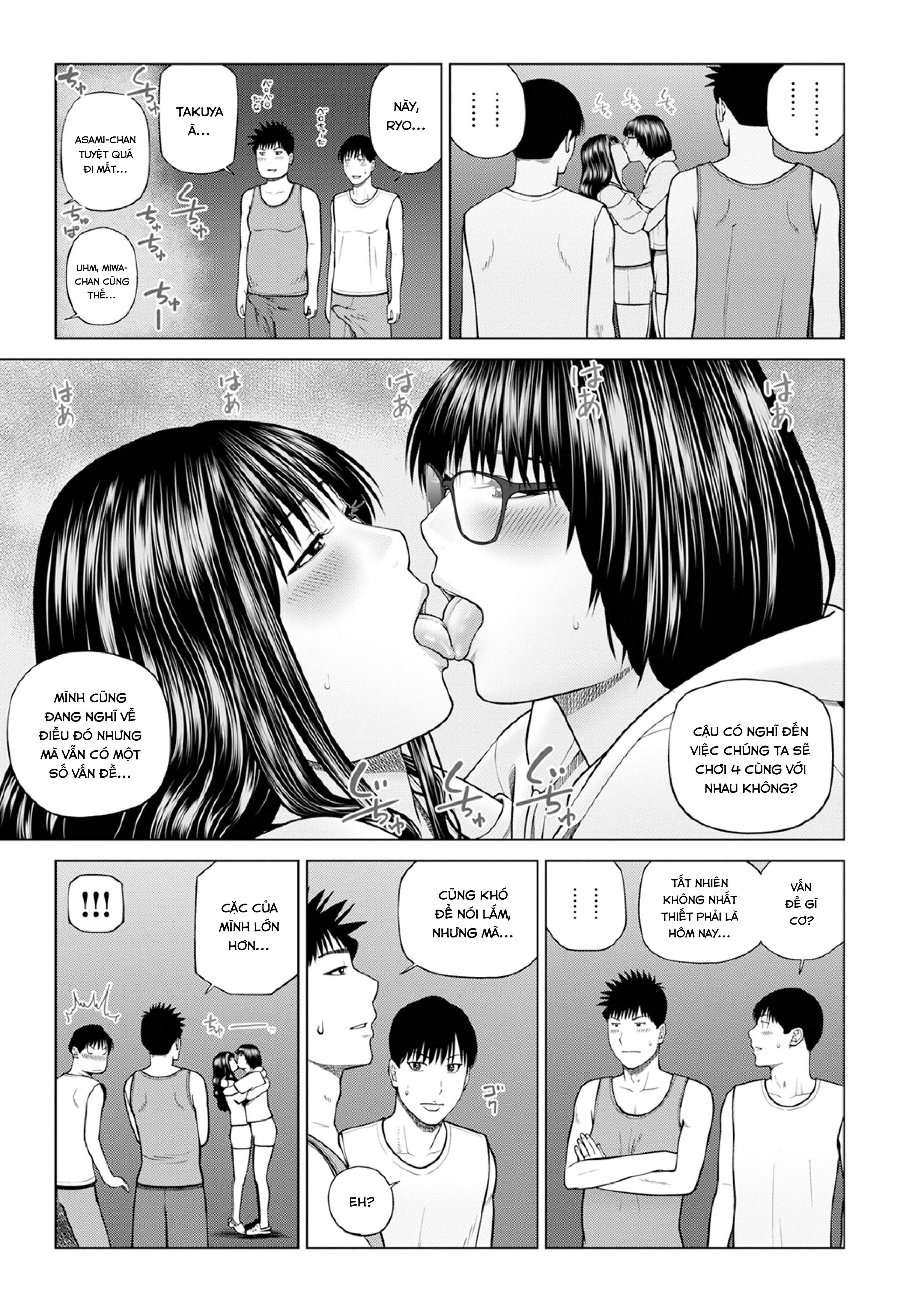 HentaiVN.net - Ảnh 18 - Fuufu Koukan Ryokou - Chap 9