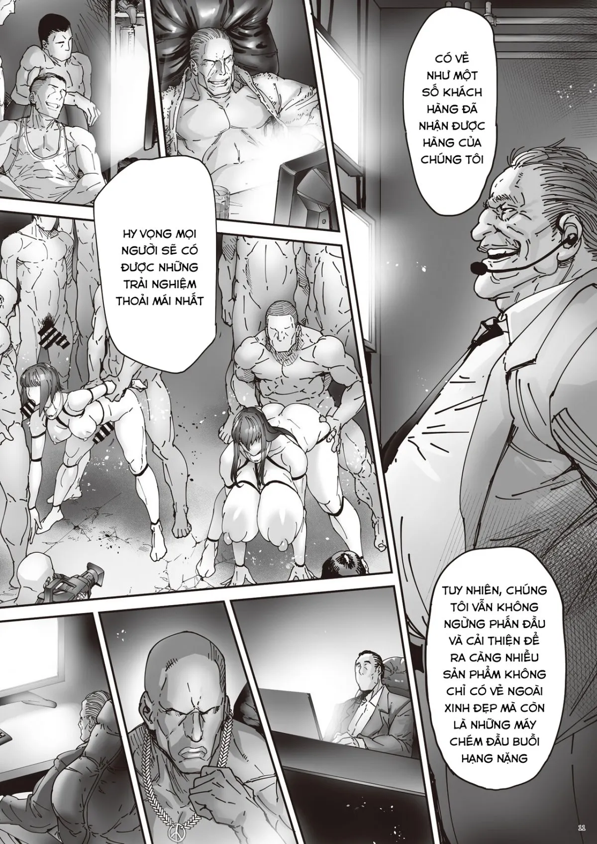 HentaiVN.net - Ảnh 10 - Nyuujoku no Ori ~Hitozuma Sousakan Atsuko - Chap 2