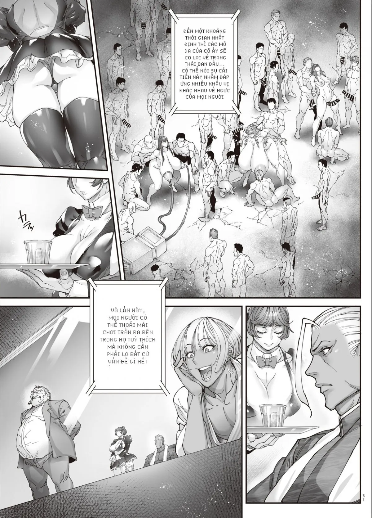 HentaiVN.net - Ảnh 27 - Nyuujoku no Ori ~Hitozuma Sousakan Atsuko - Chap 3