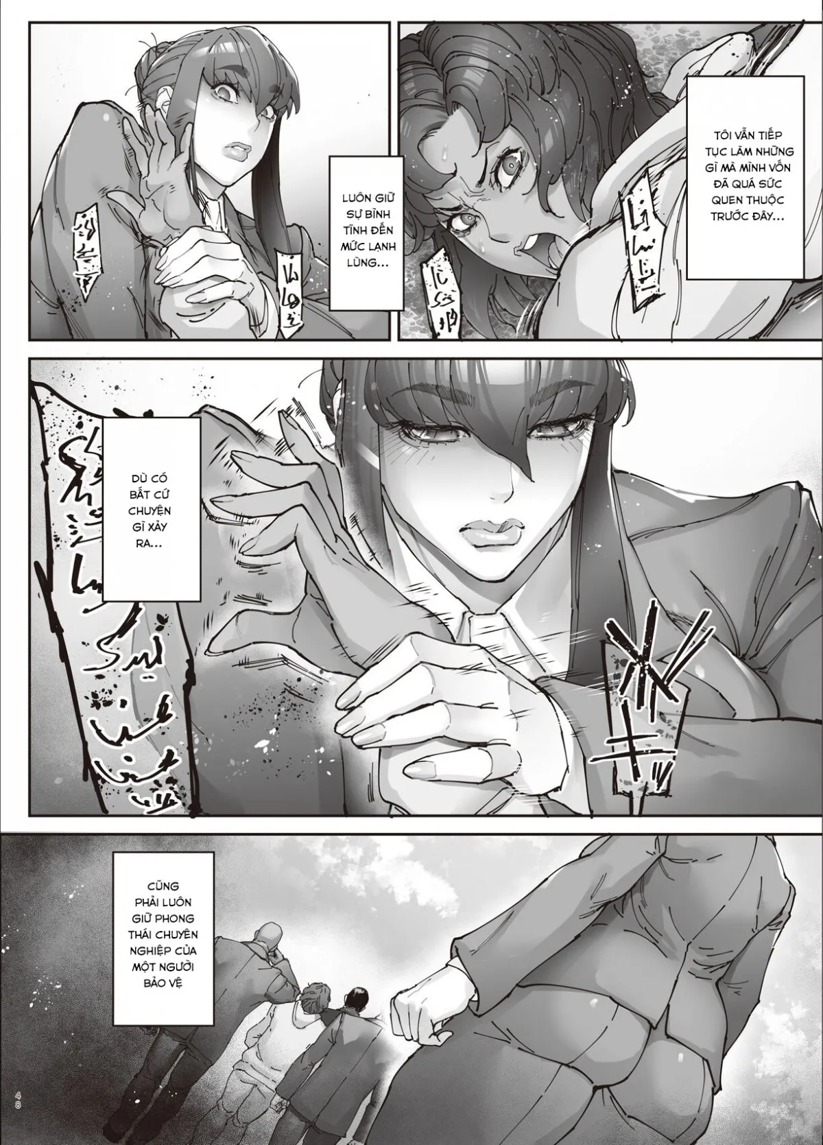 HentaiVN.net - Ảnh 44 - Nyuujoku no Ori ~Hitozuma Sousakan Atsuko - Chap 3