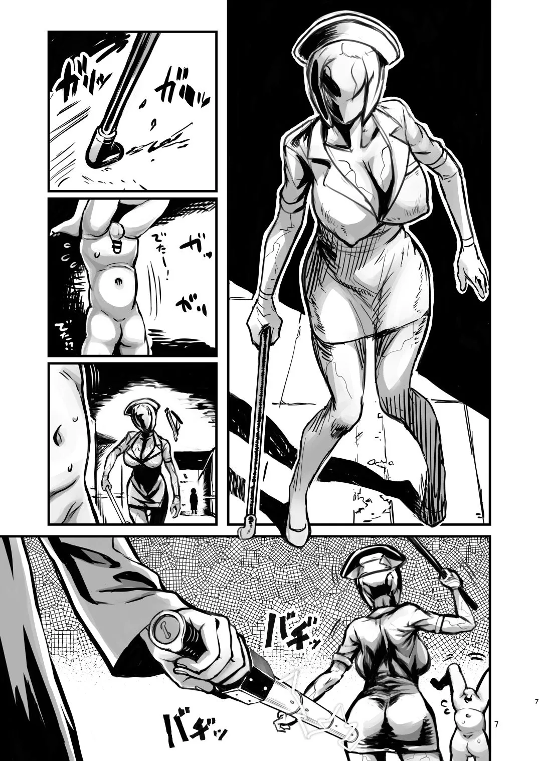 HentaiVN.net - Ảnh 6 - SILENT HOLE Bubble Head Nurse [Ryoujoku Choukyou Kiroku] - Oneshot