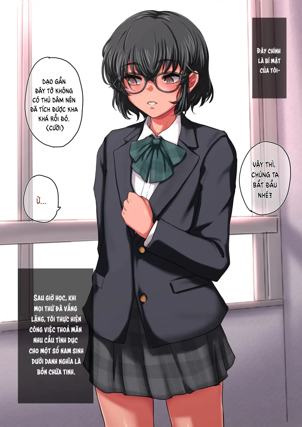 HentaiVN.net - Ảnh 7 - Bồn chứa tinh sau giờ học. [放課後肉便器] - Oneshot